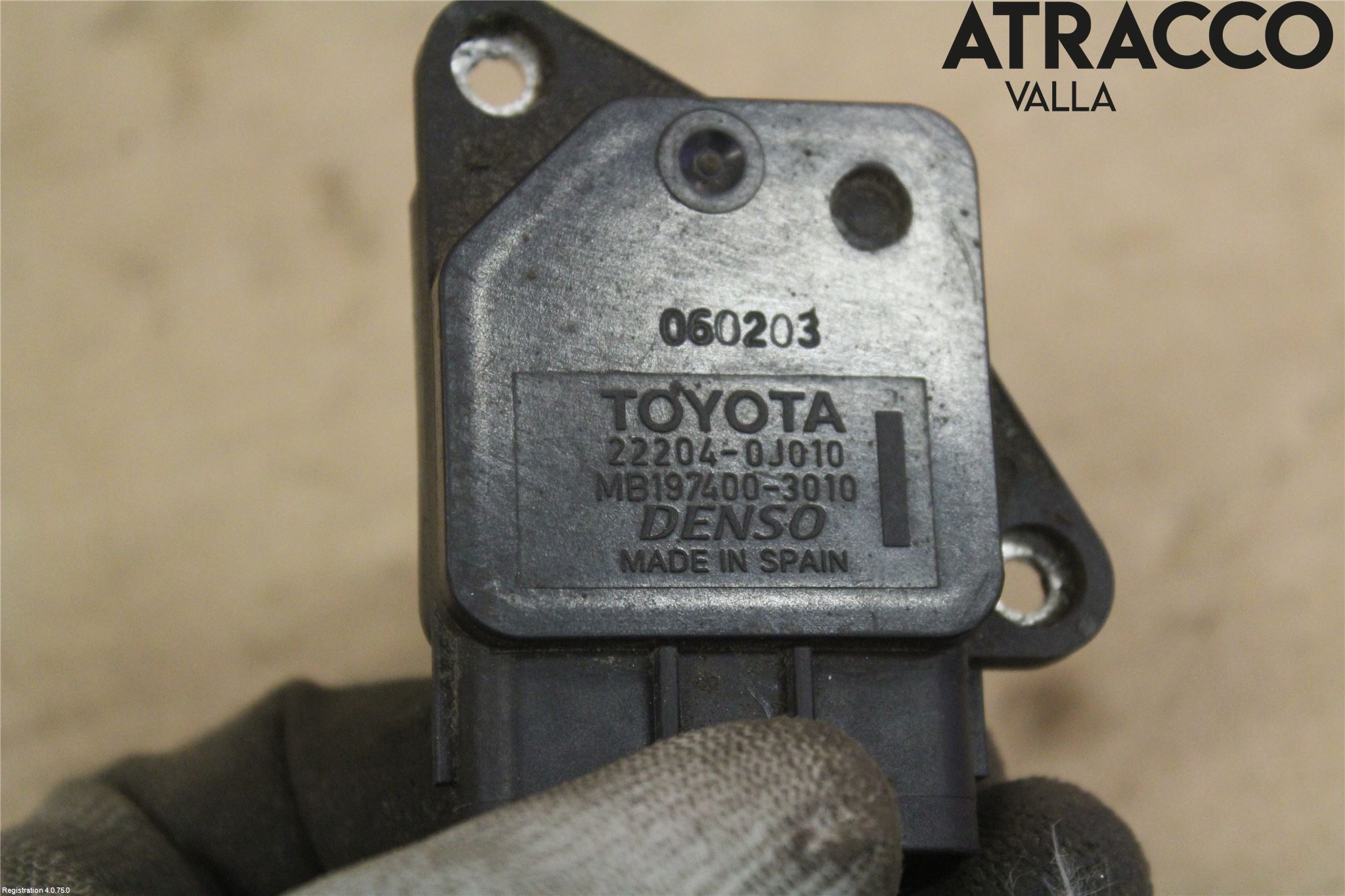 Toyota COROLLA VERSO 04-07 Inns Luftmassemåler