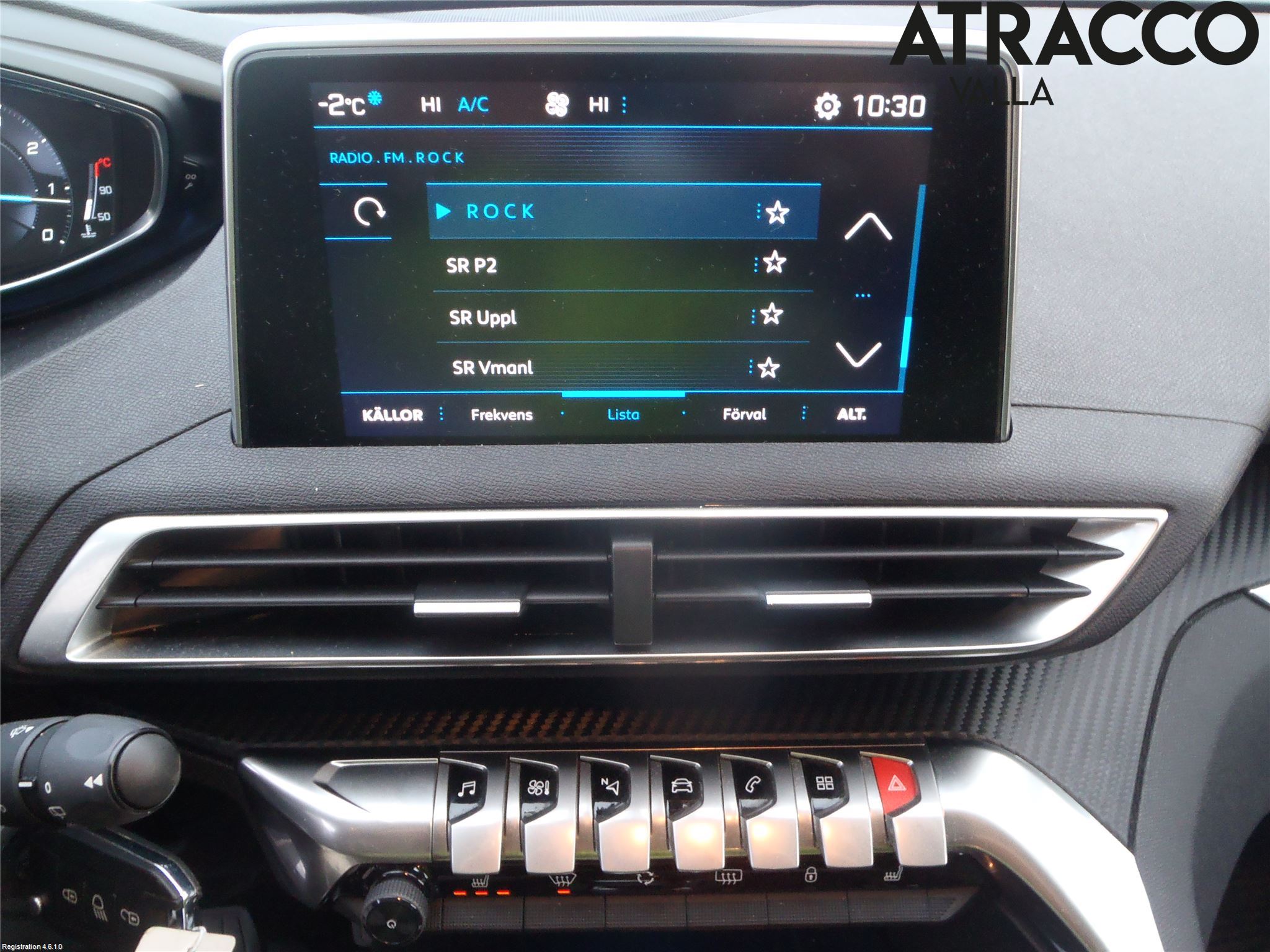 Peugeot 3008 17-24 Multifunktionsdisplay