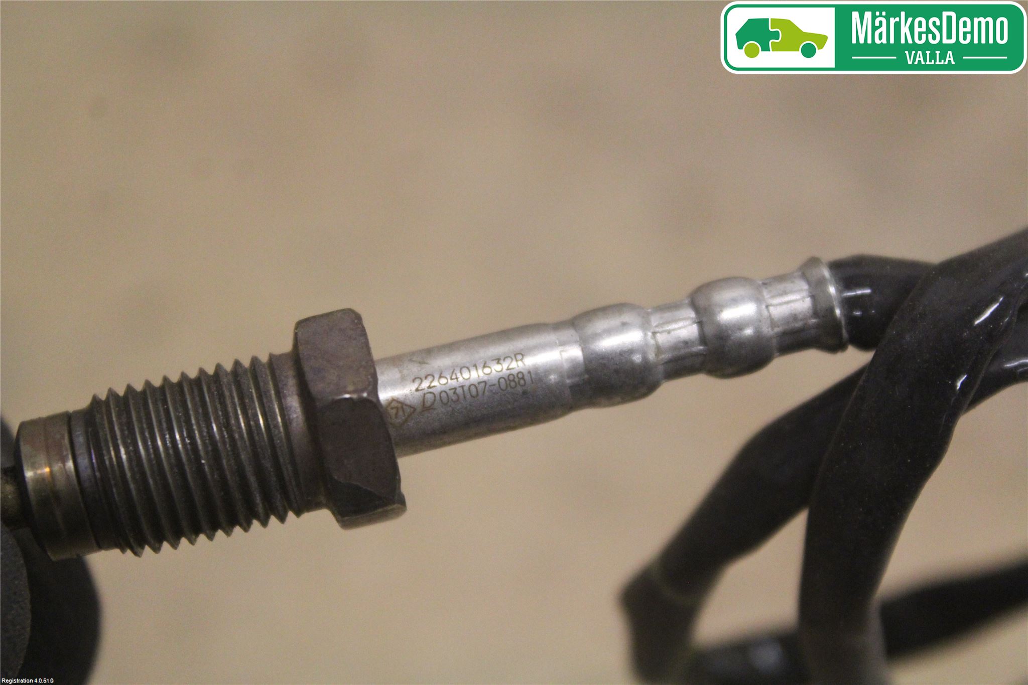 Mercedes-Benz MB CITAN (W415) 13-21 Sensor Temp-Trykk Avgass