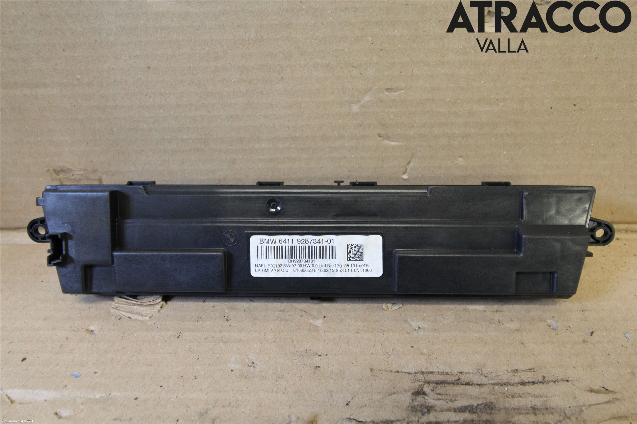 BMW 1 F20/F21 11-19 Varme Ac Betjening-Display