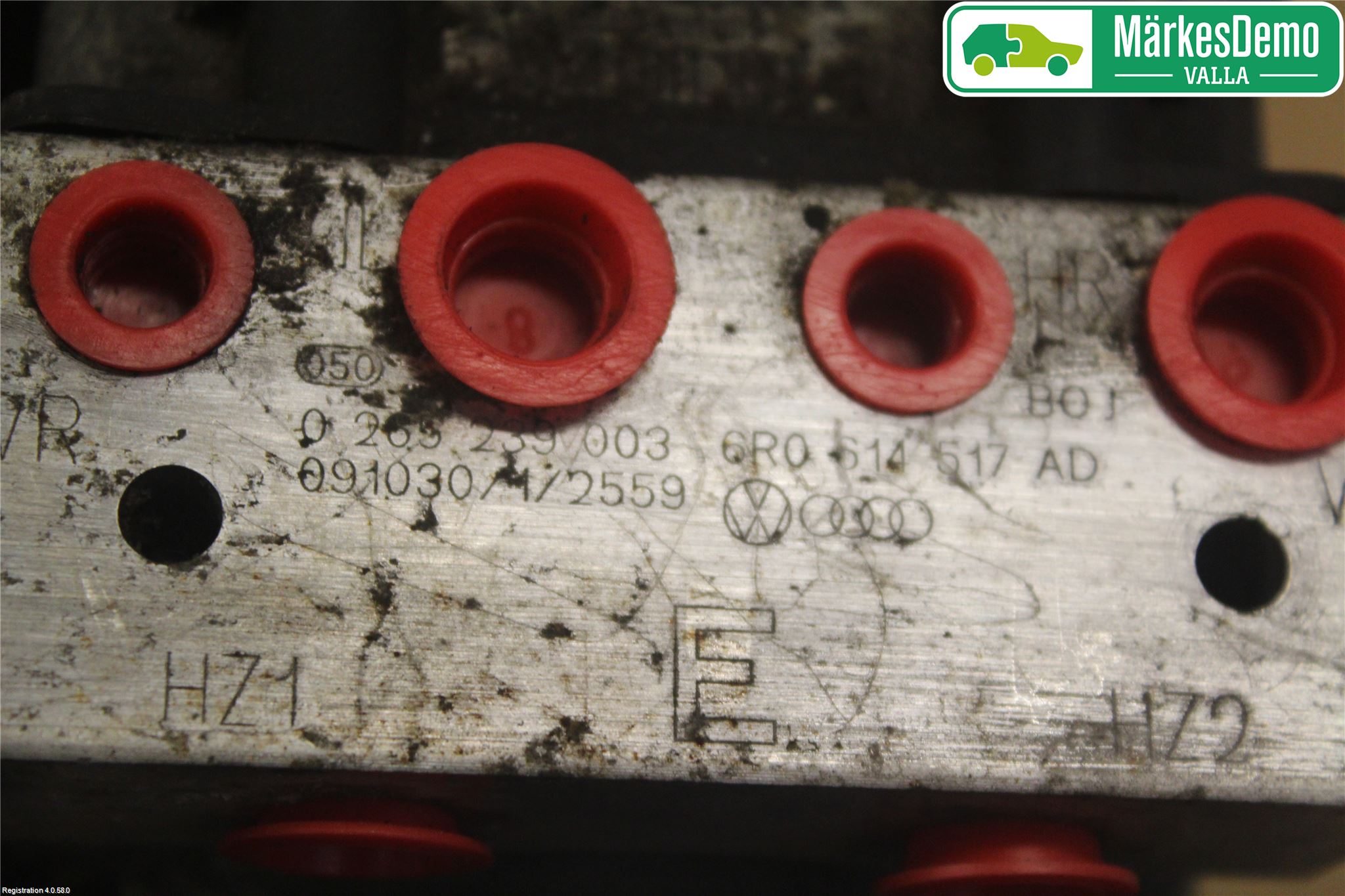 Volkswagen VW POLO 10-17 Abs Hydraulikkaggregat