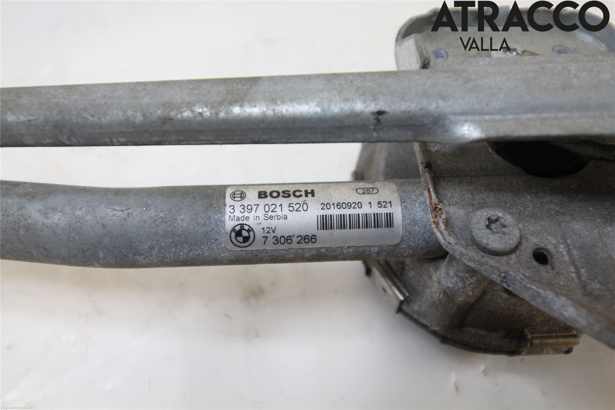 BMW 5 F10/F11/F18 09-17 Viskeroverføring Frontrute