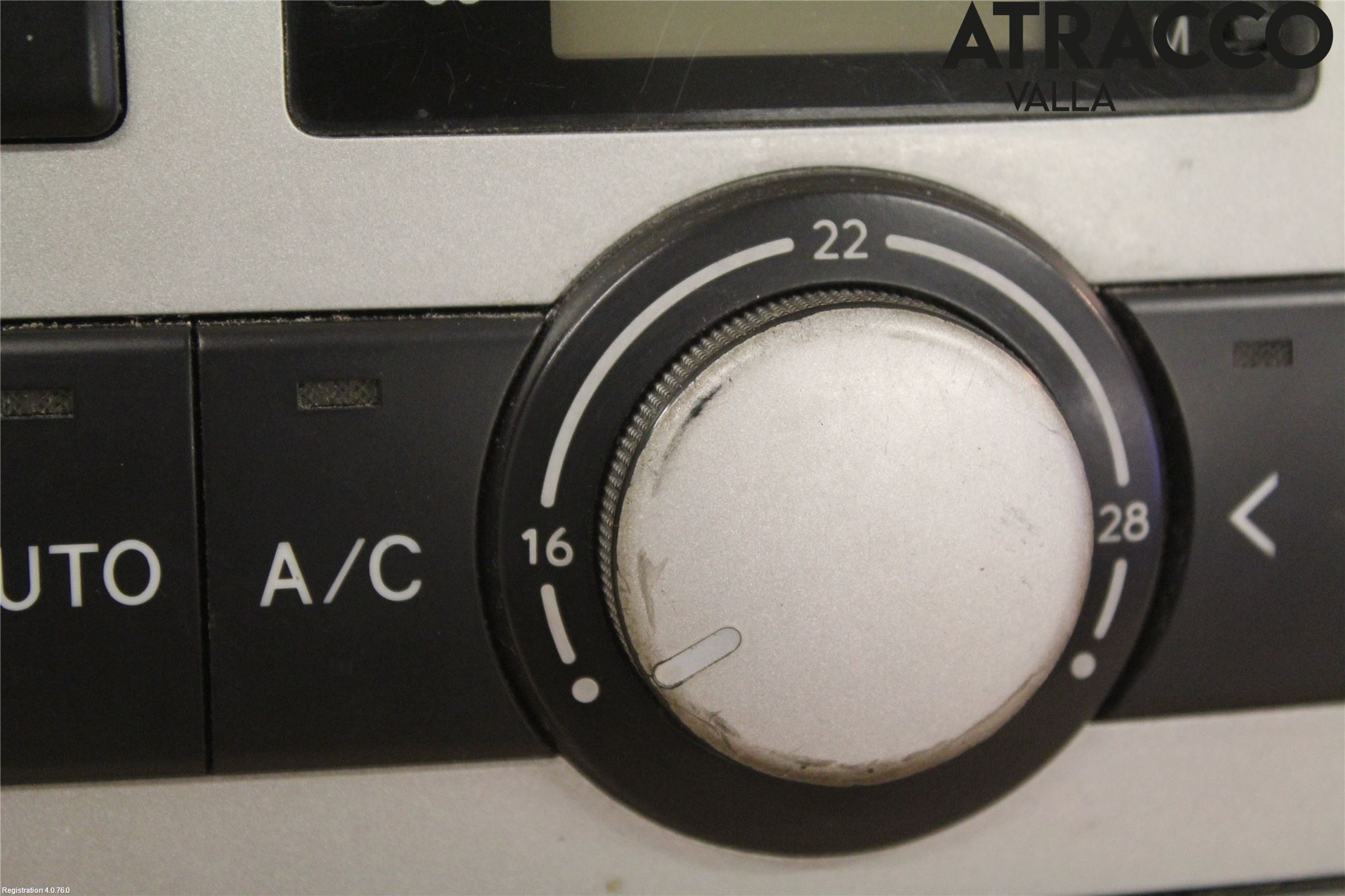 Toyota AVENSIS VERSO Varme Ac Betjening-Display