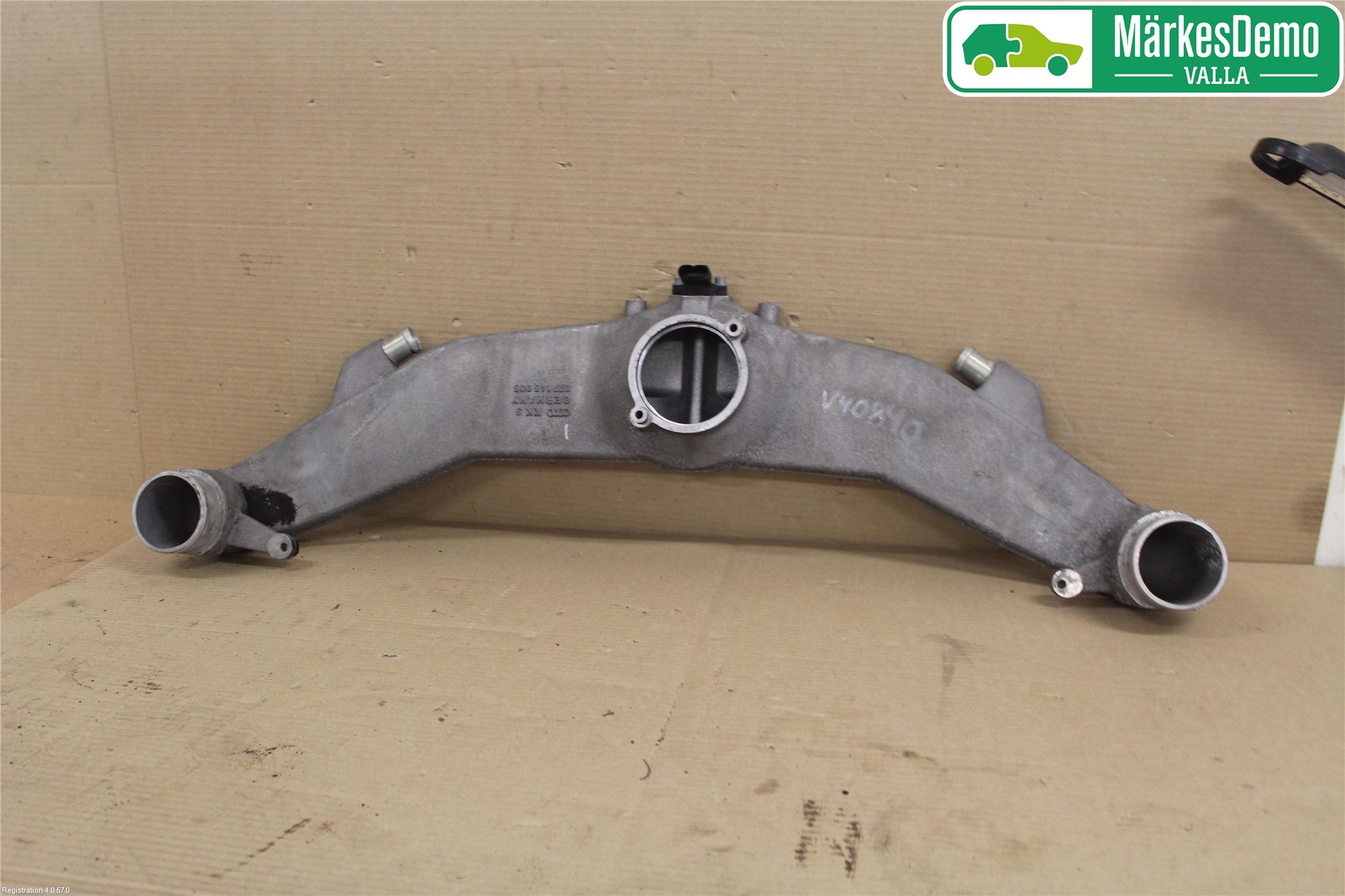 Audi A6/S6     97-05 Intercooler Rør-Slange