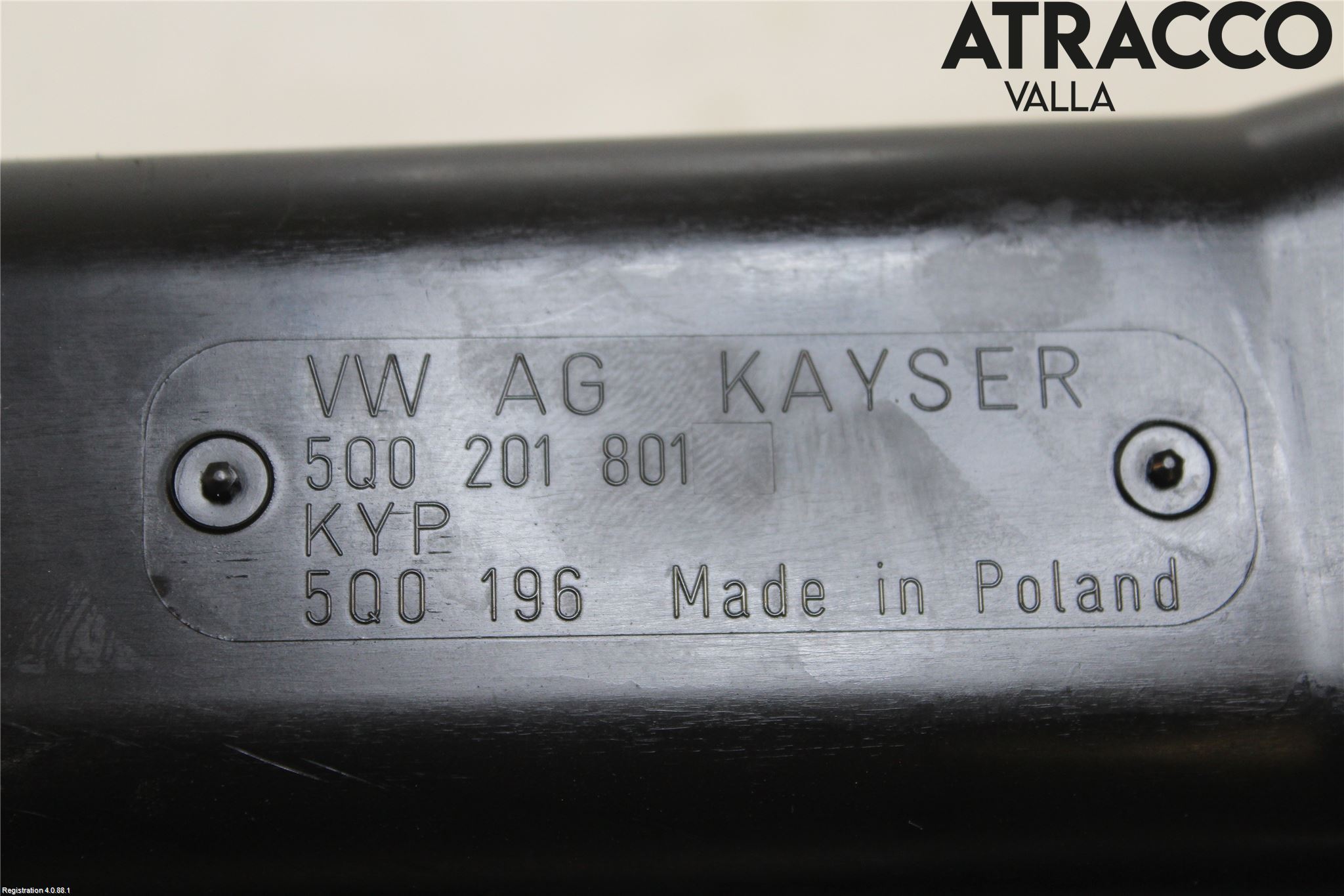 Audi A3/S3 8V 13-20 Drivstoff Kolkanister