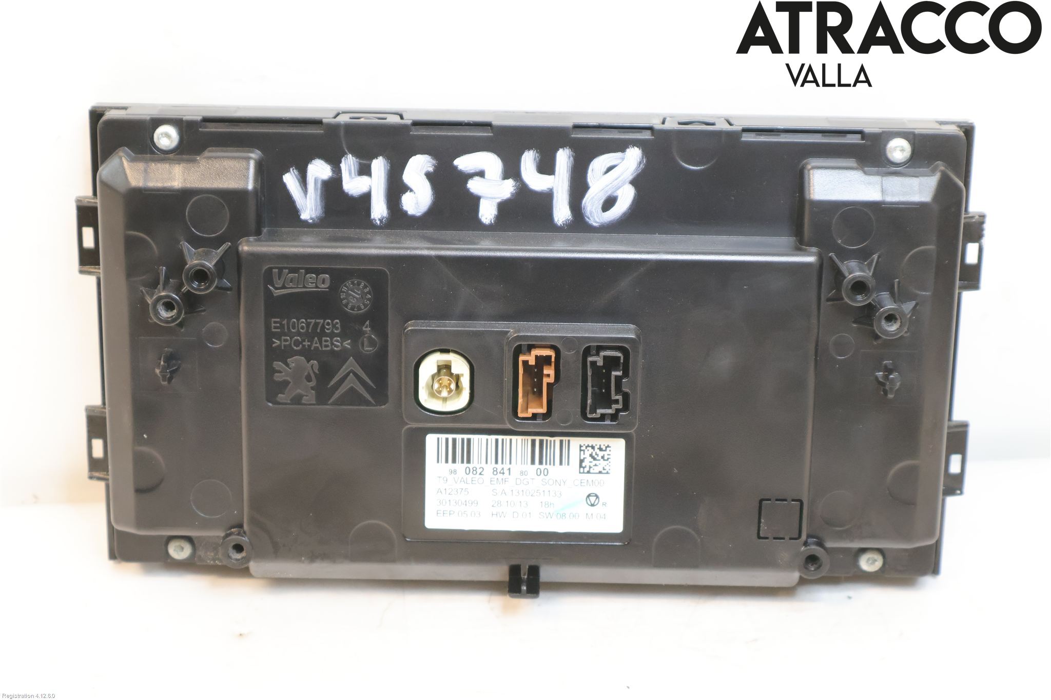 Peugeot 308 14-21 Multifunktionsdisplay