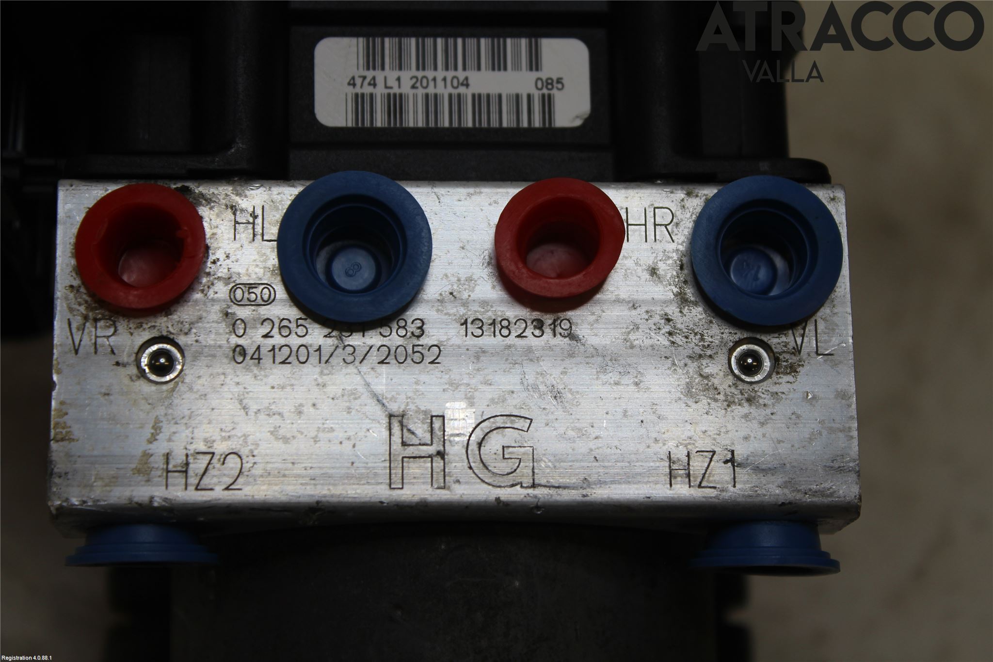 Opel MERIVA A   03-10 Abs Hydraulikkaggregat