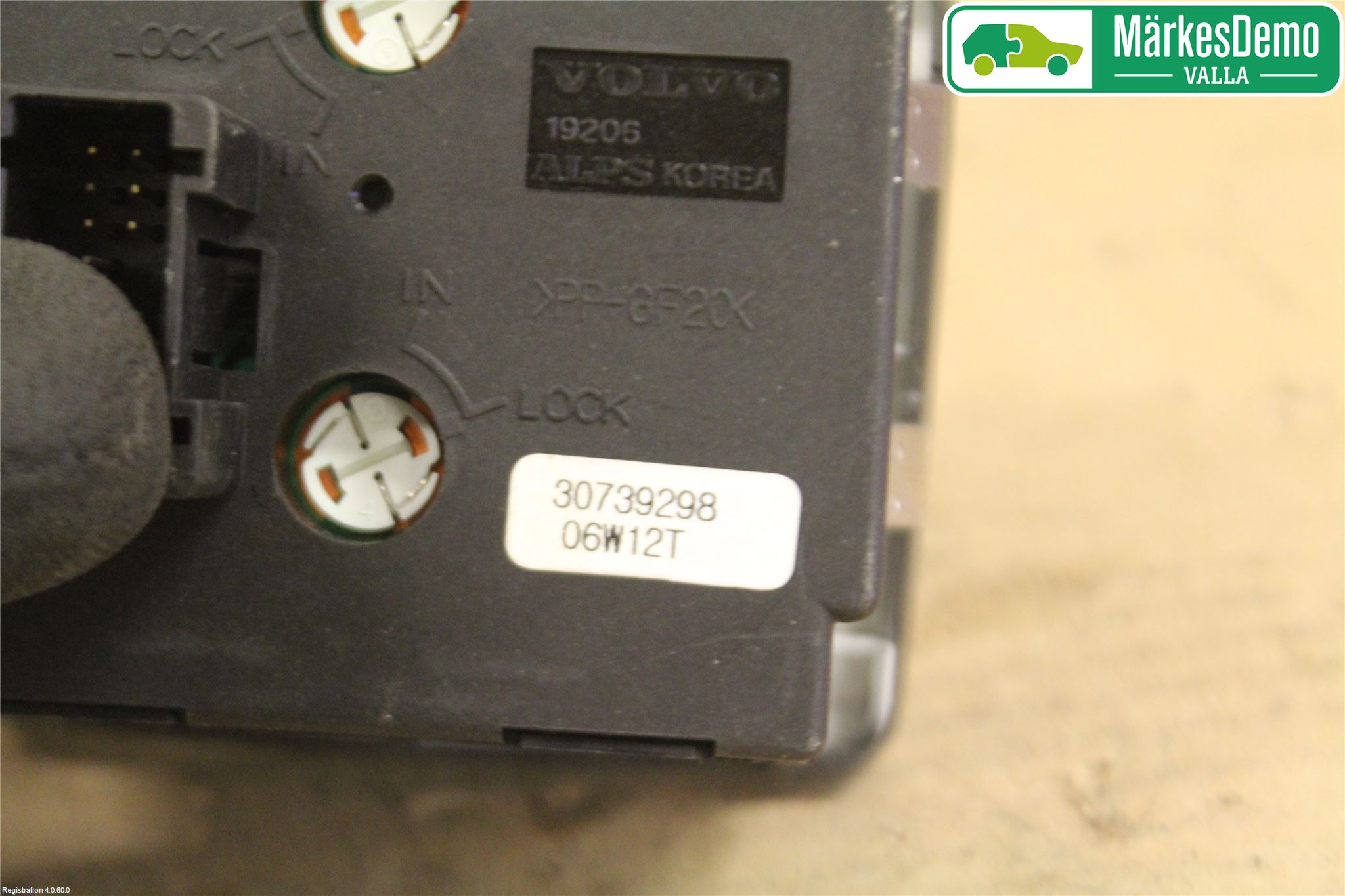 Volvo V50 04-07 Bryter Hovedlys