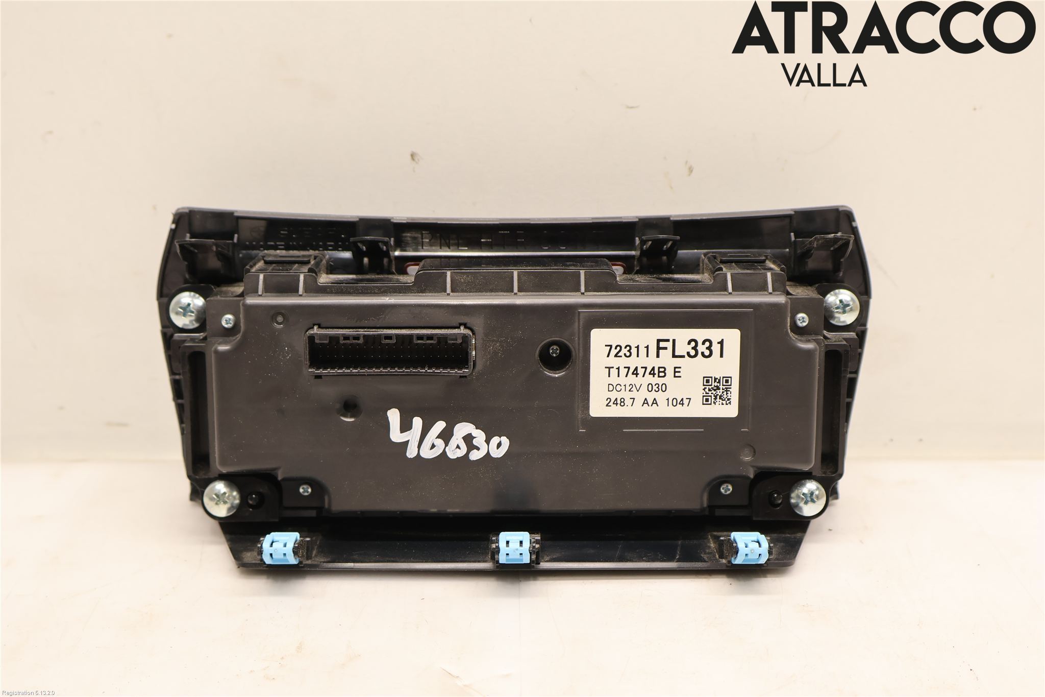 Subaru XV 18-22 Varme Ac Betjening-Display