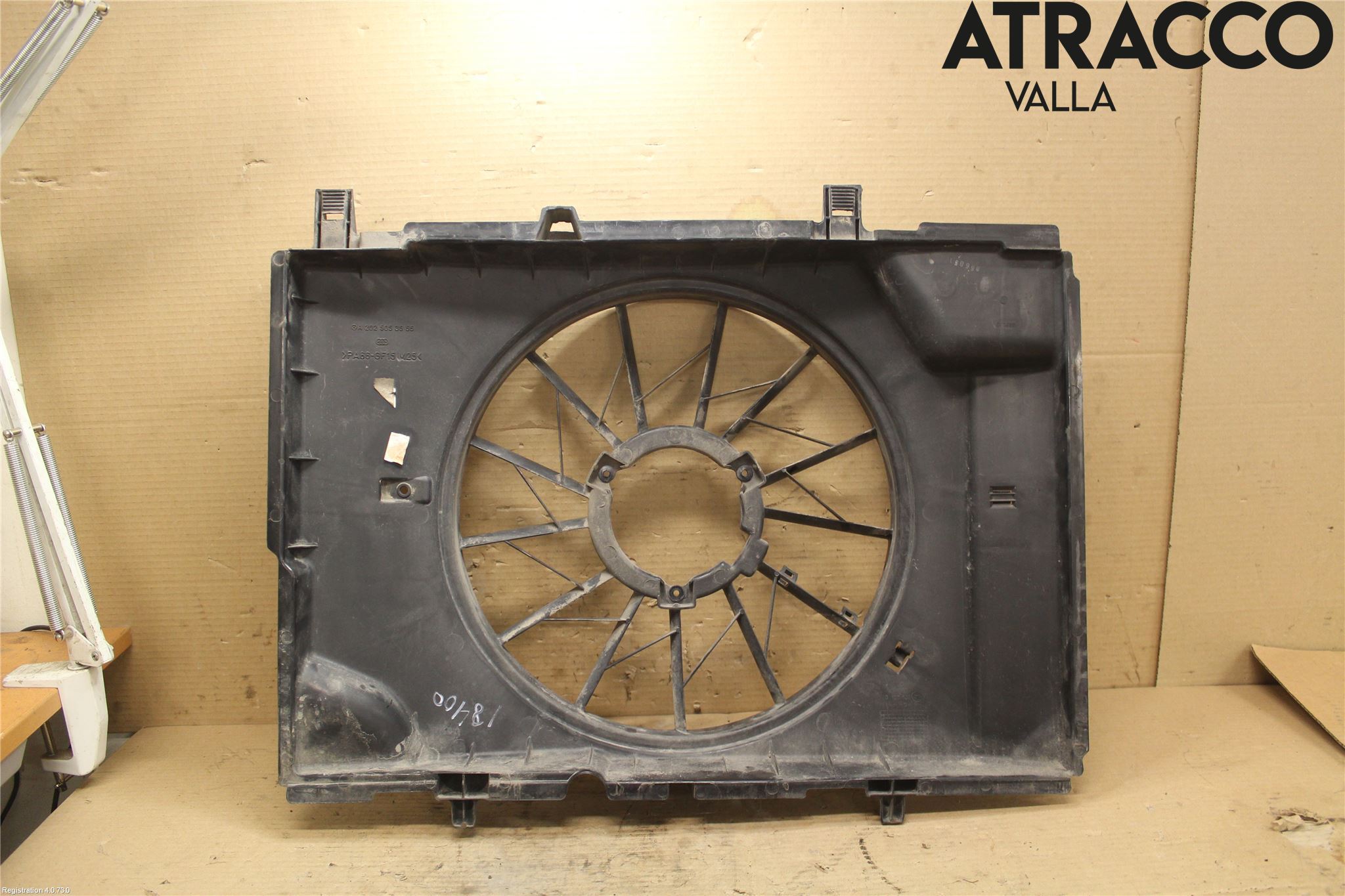 Mercedes-Benz MB SLK (R170) 96-04 Kjølevifte-Radiator Hus-Kåpe
