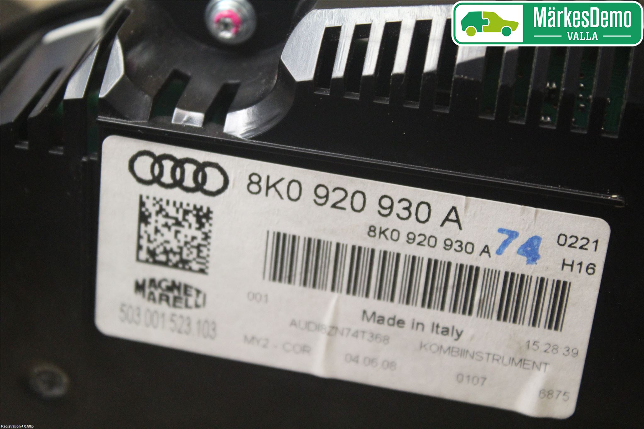 Audi A4/S4 08-11 Instr Kombinert
