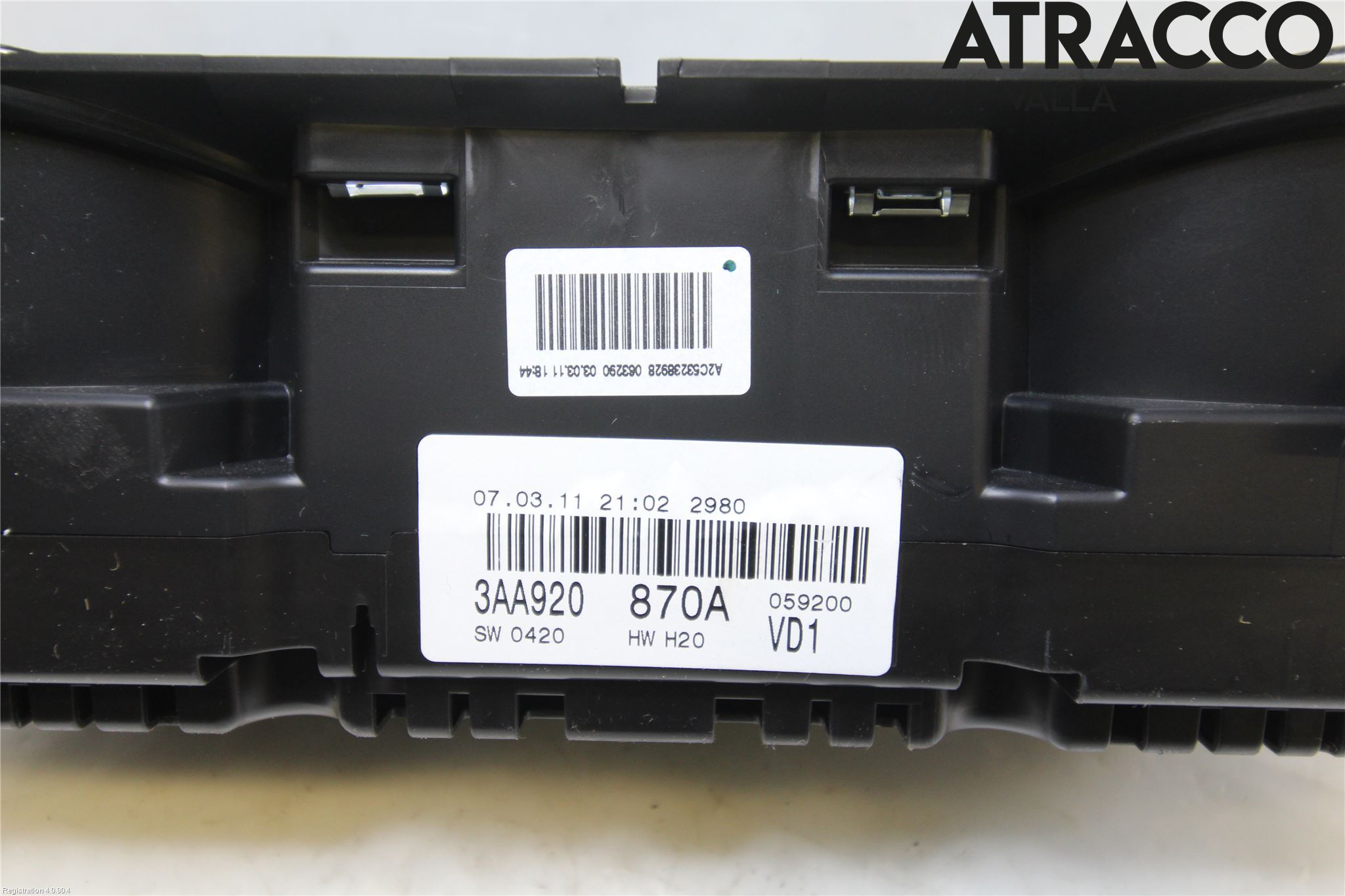 Volkswagen VW PASSAT 11-14 Instr Kombinert