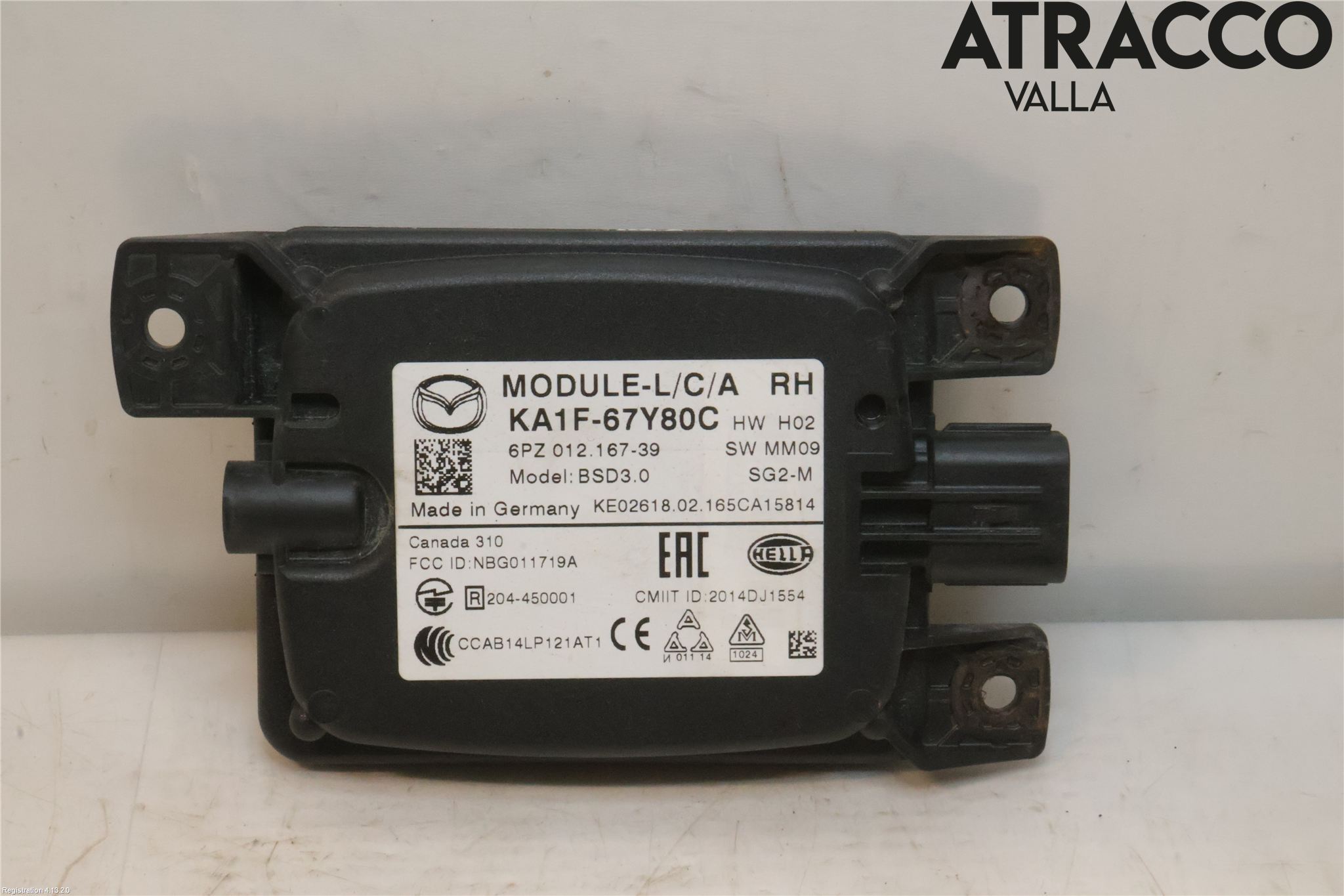 Mazda CX-5 12-17 Sensor Kollisjonsbeskyttelse