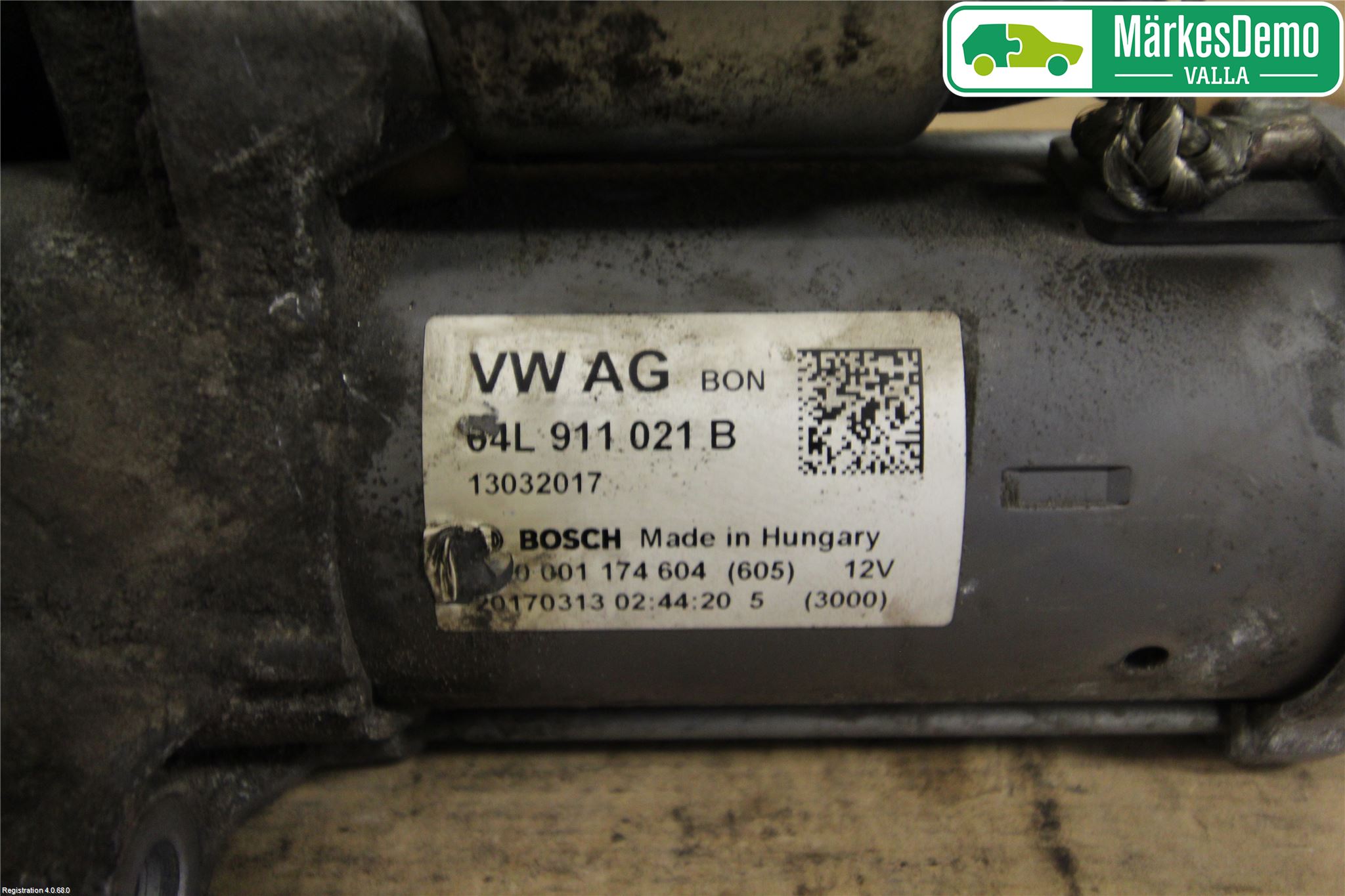 Audi A5 17- Startmotor Diesel