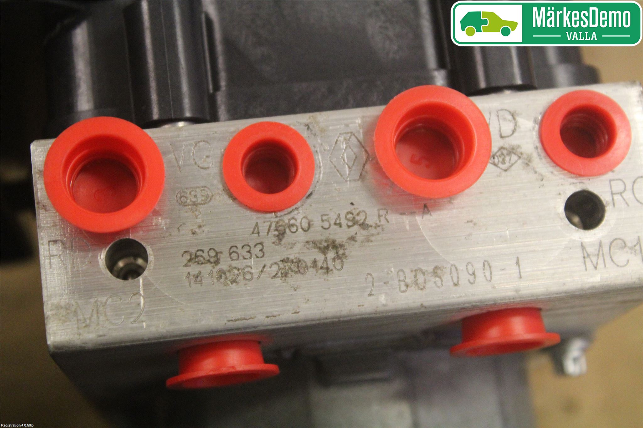 Renault CAPTUR 13-19 Abs Hydraulikkaggregat