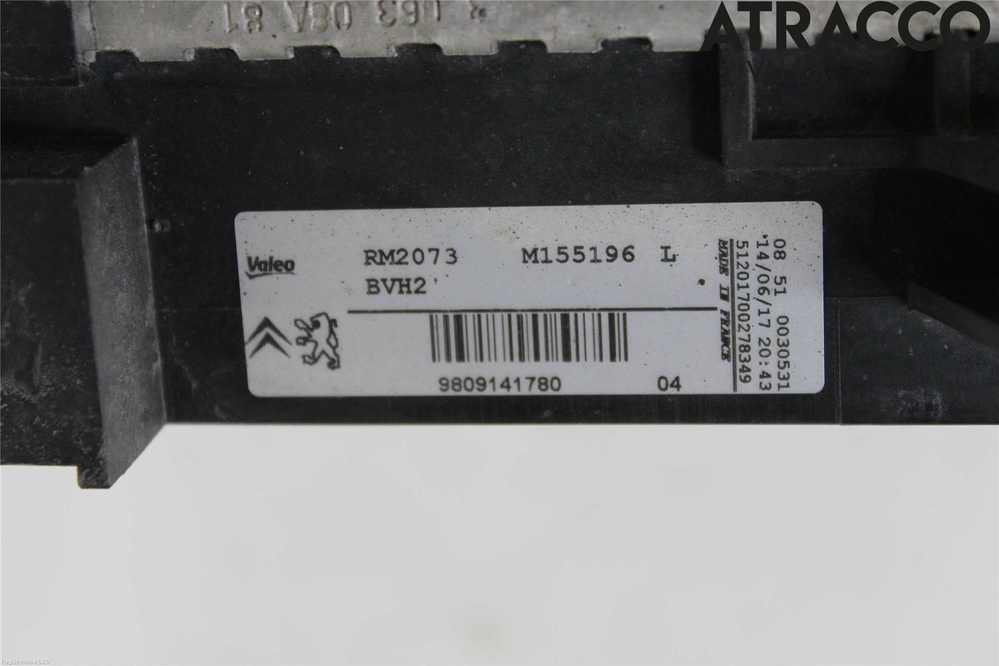 Peugeot 308 14-21 Radiator Manuell