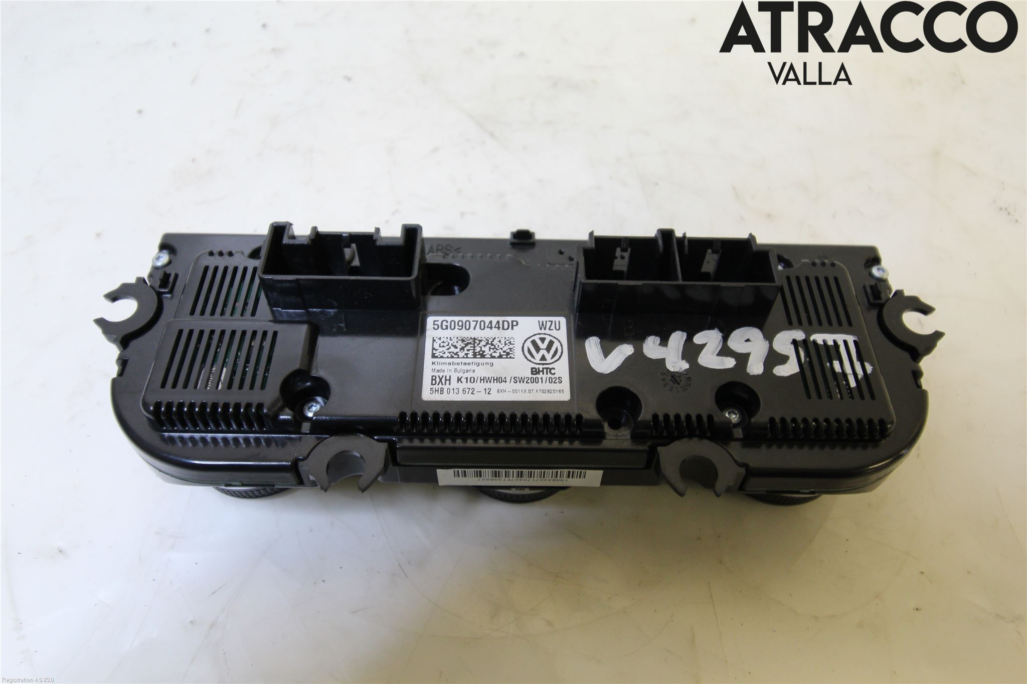 Volkswagen VW PASSAT 15-19 Varme Ac Betjening-Display