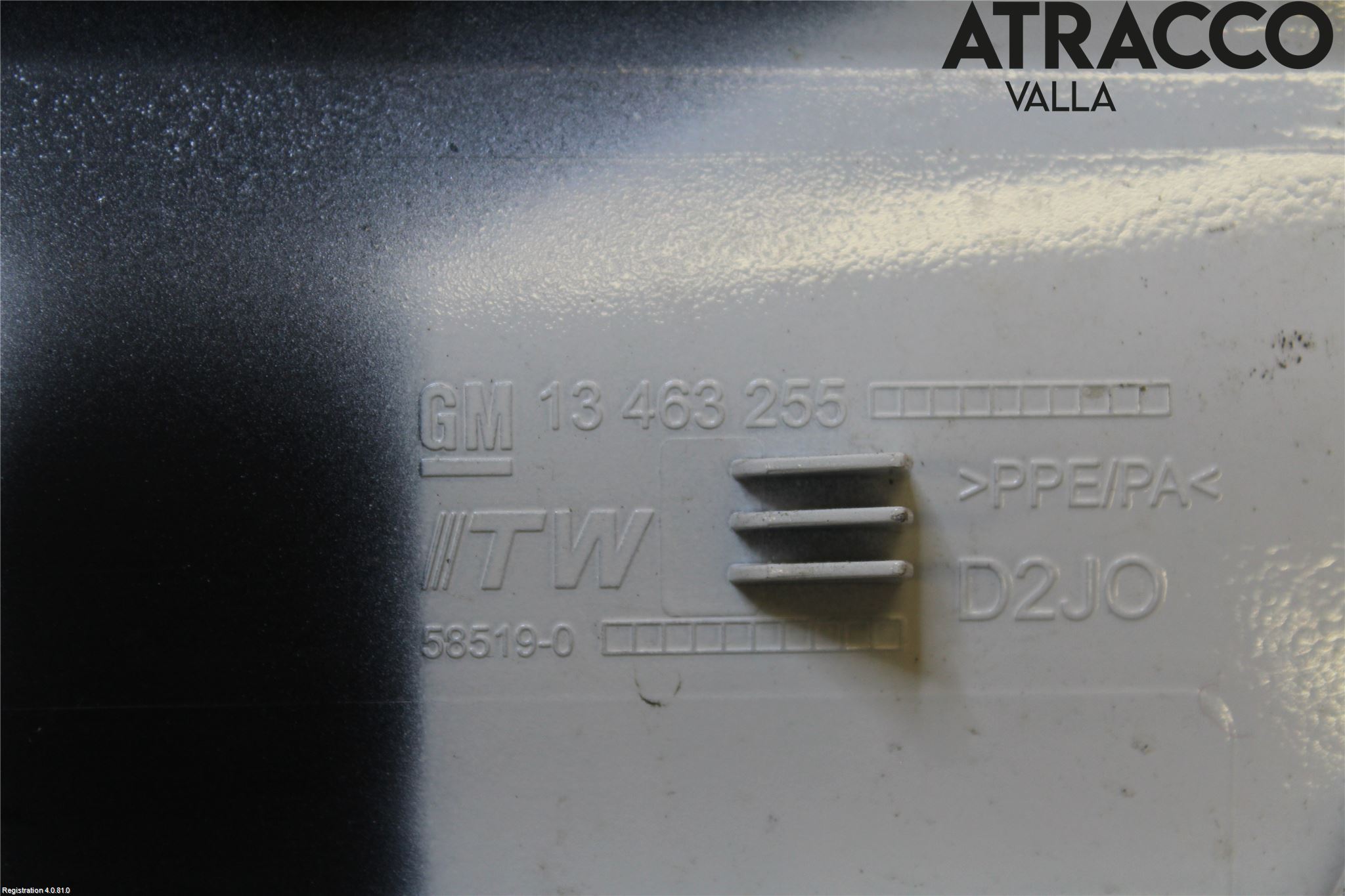 Opel ASTRA K 16-22 Drivstoff Tankluke