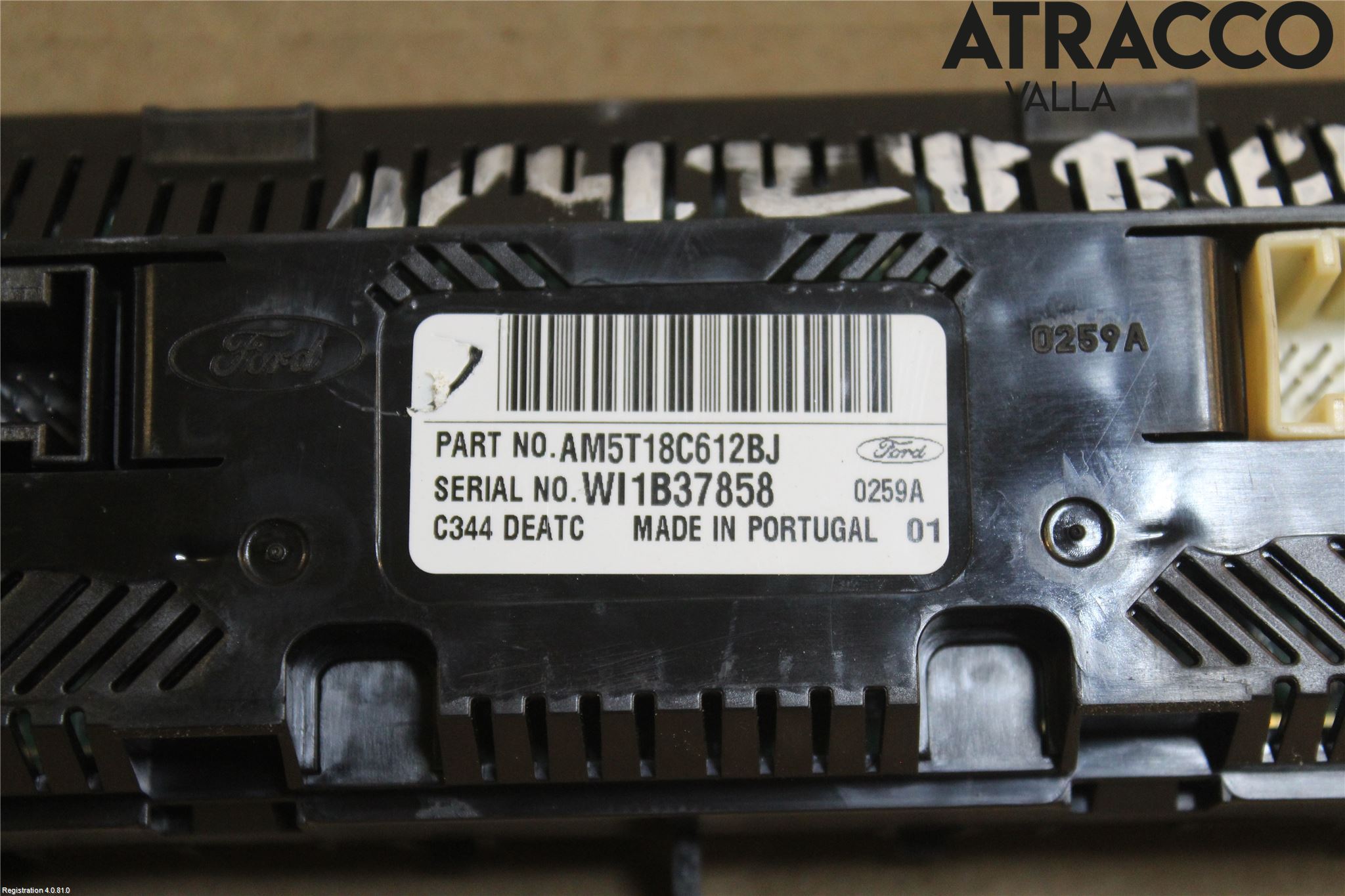Ford C-MAX II  11-14 Varme Ac Betjening-Display