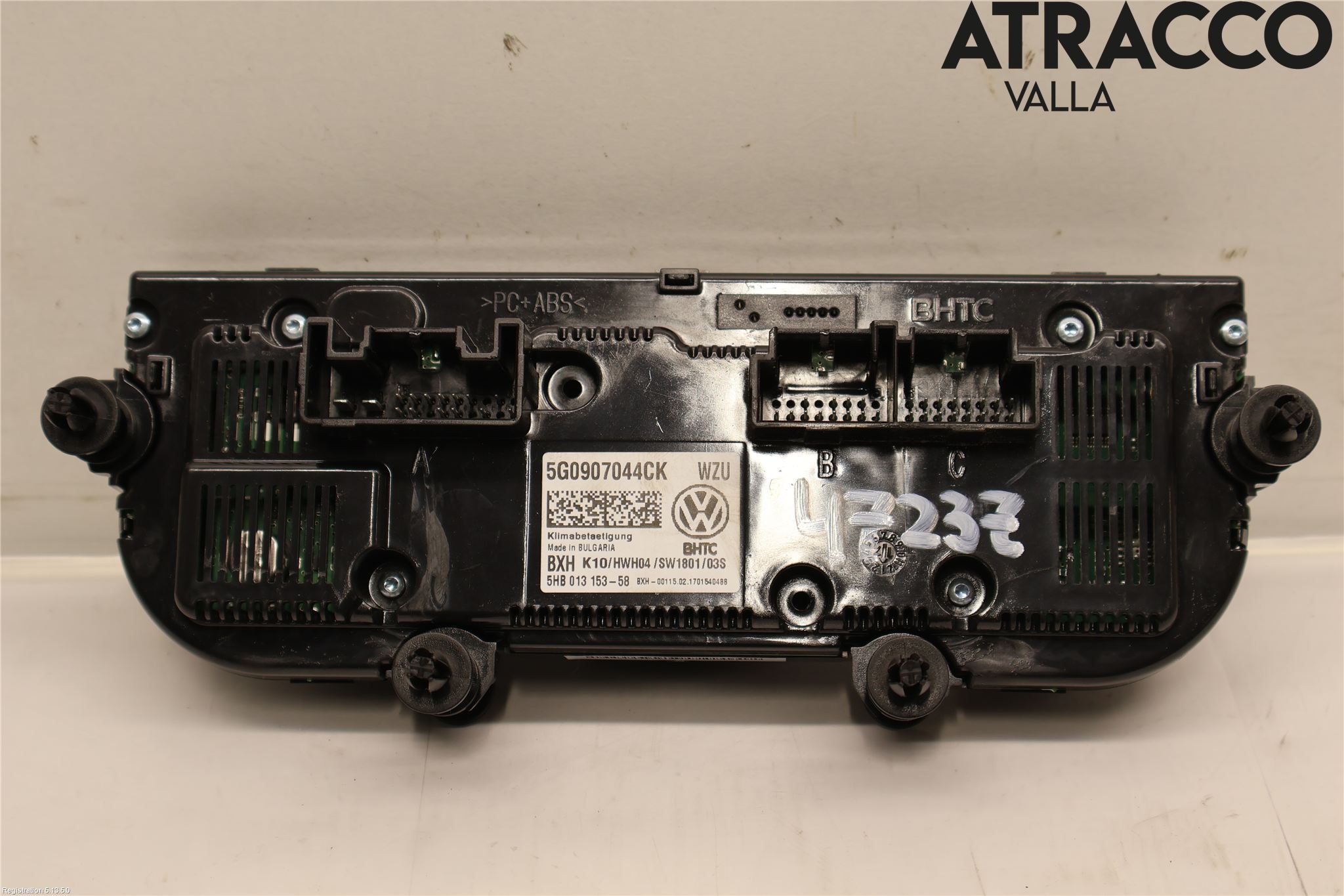 Volkswagen VW PASSAT 15-19 Varme Ac Betjening-Display