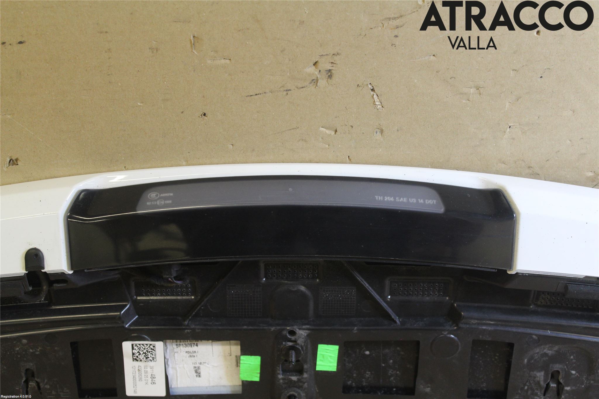 Opel ASTRA K 16-22 Spoiler Bakluke