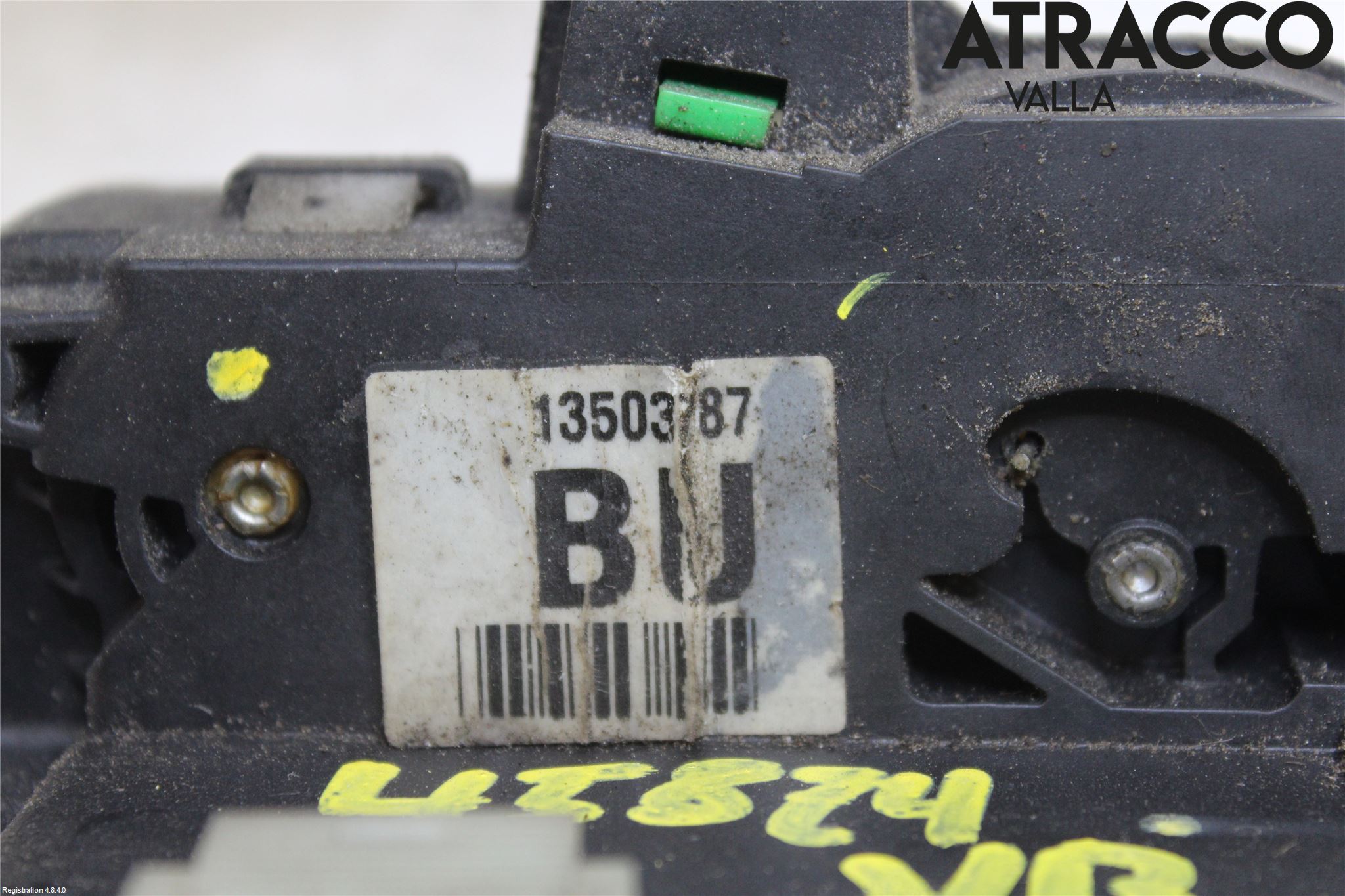 Opel ASTRA J 10-15 Dørlås - Låsekasse