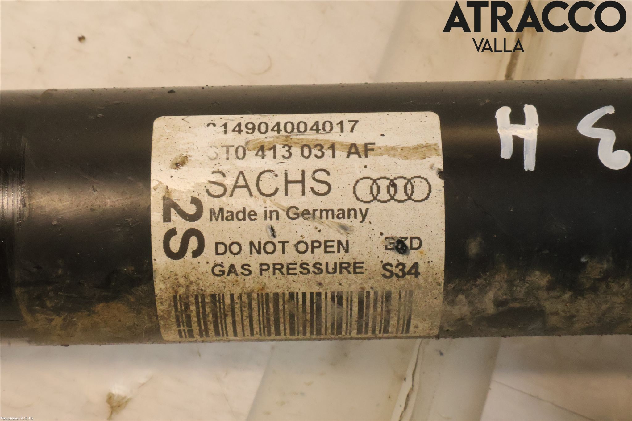 Audi A5 07-16 Fjærbein Foran Høyre
