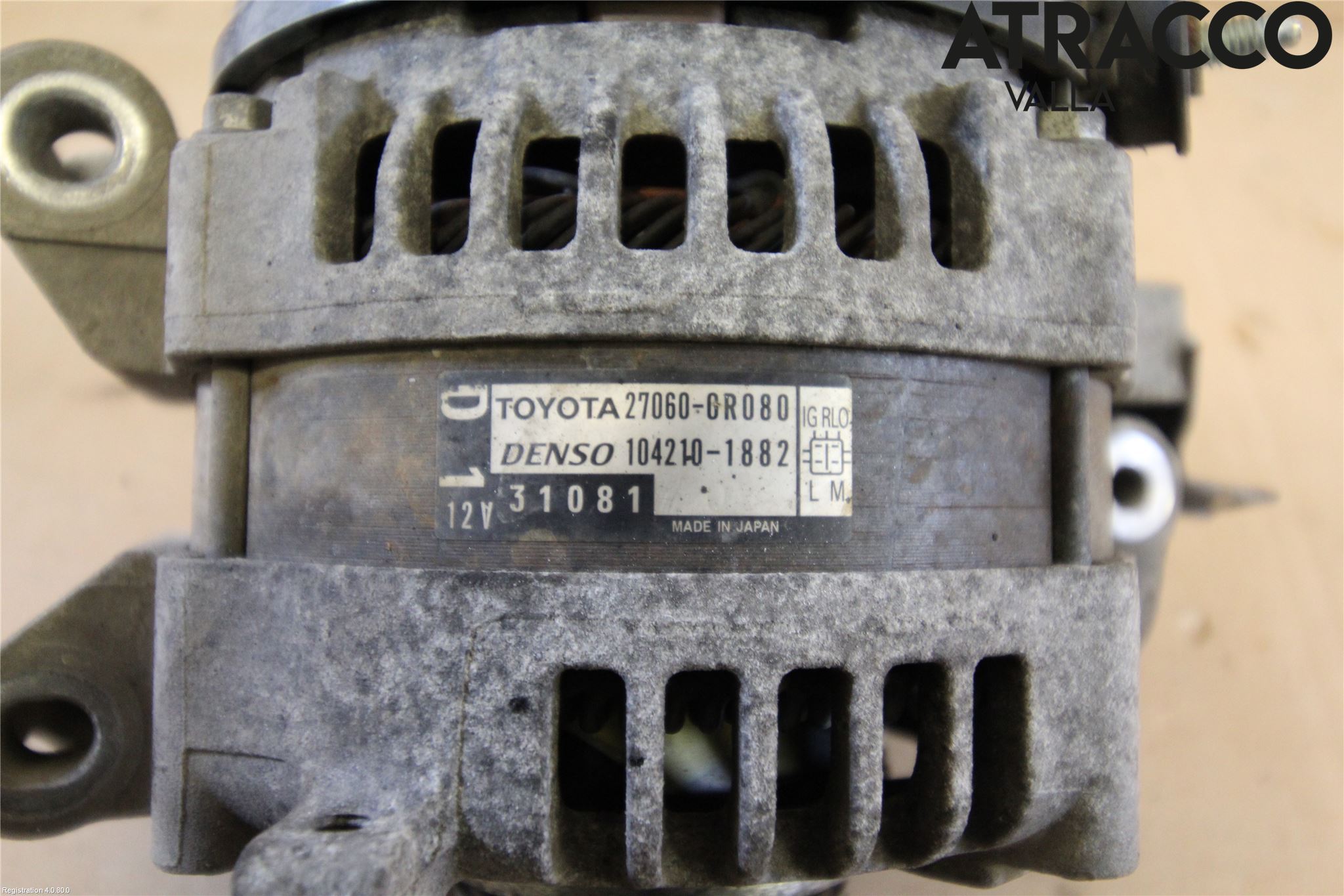 Toyota AVENSIS 09-15 Dynamo