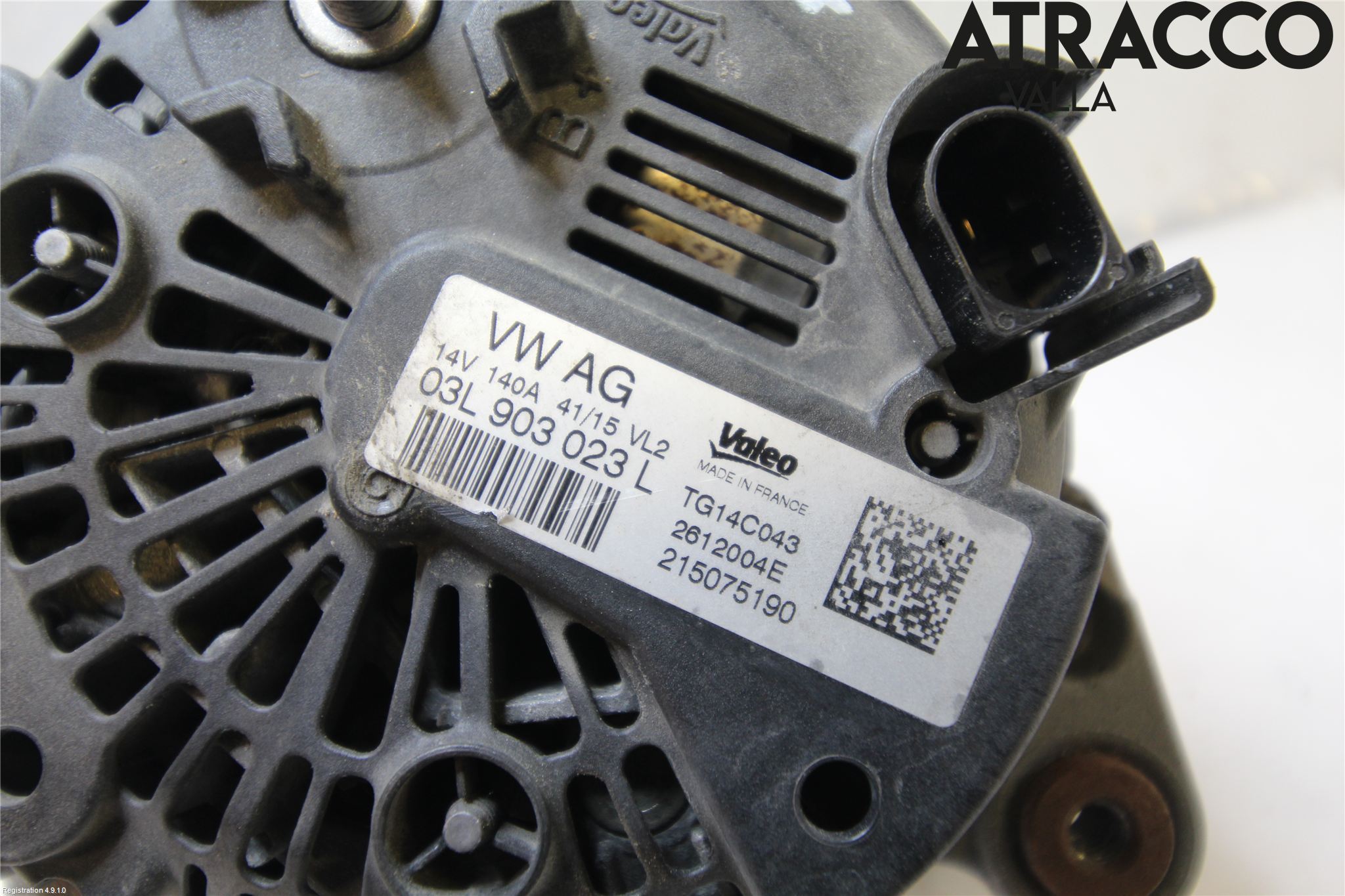 Volkswagen VW TIGUAN 07-16 Dynamo