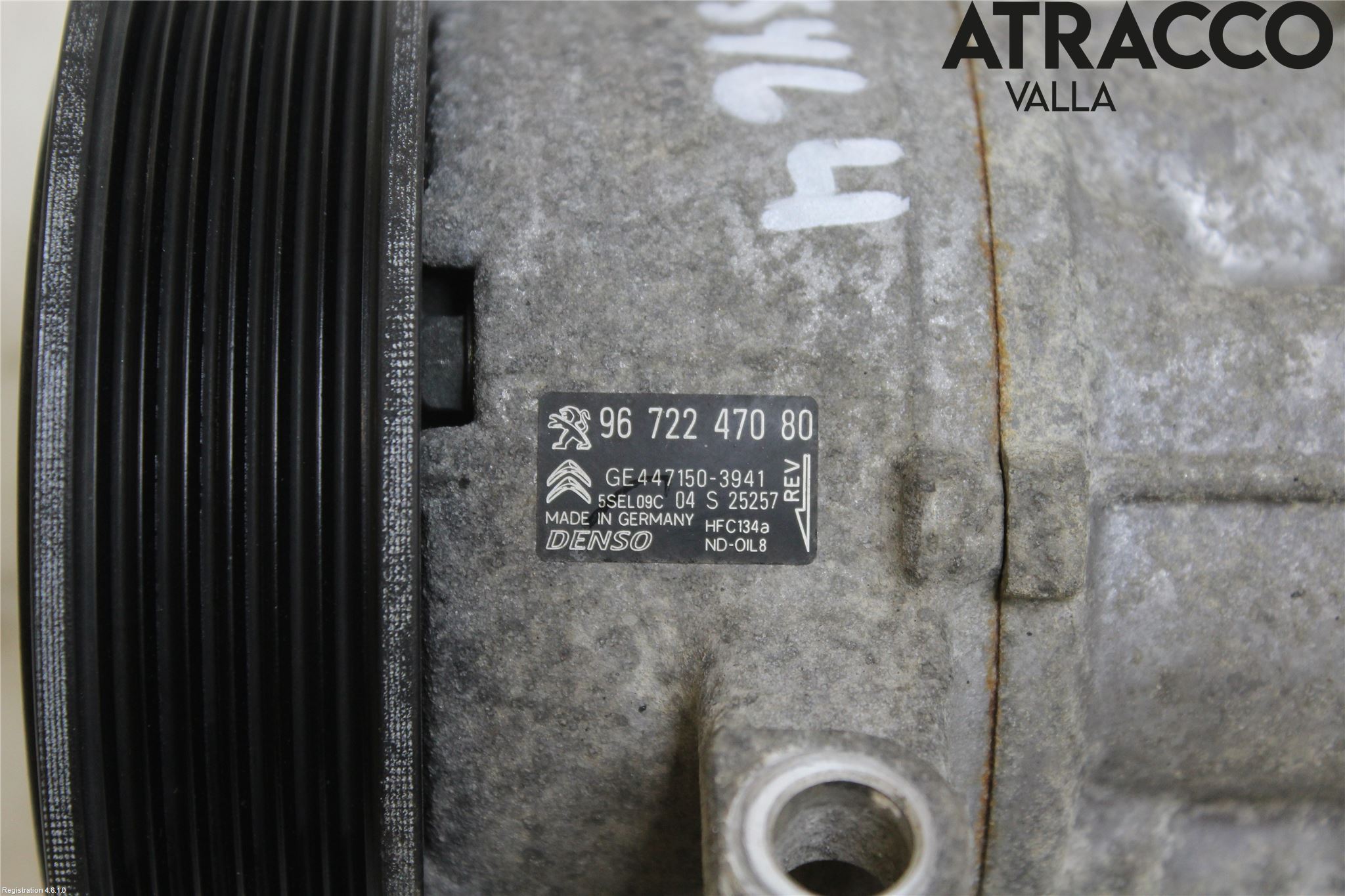 Peugeot 208 12-15 Varme Ac Kompressor