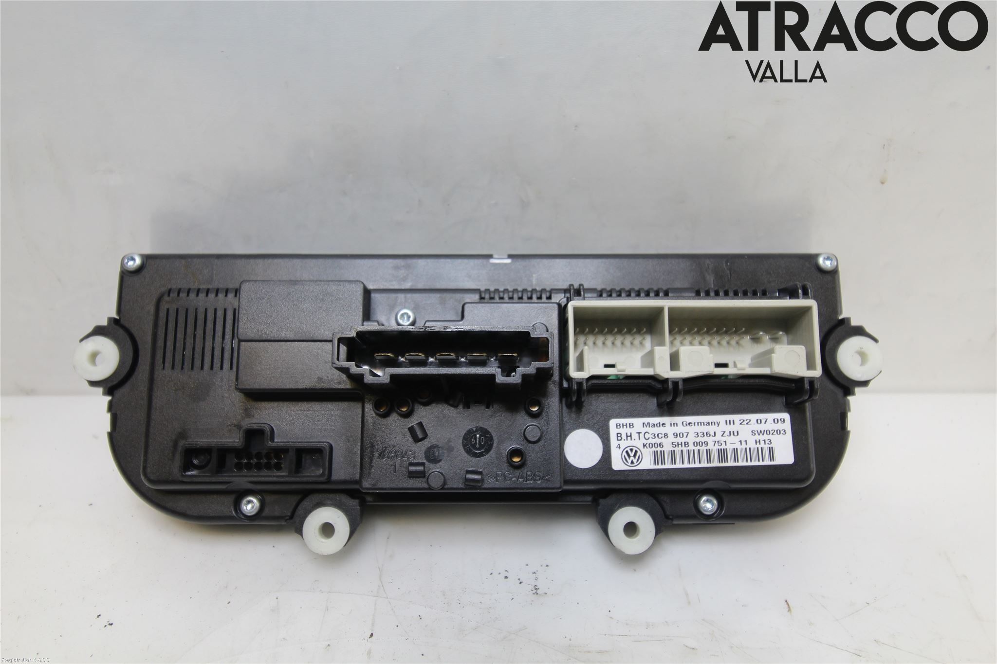 Volkswagen VW GOLF PLUS/CROSS GOLF 04-14 Varme Ac Betjening-Display
