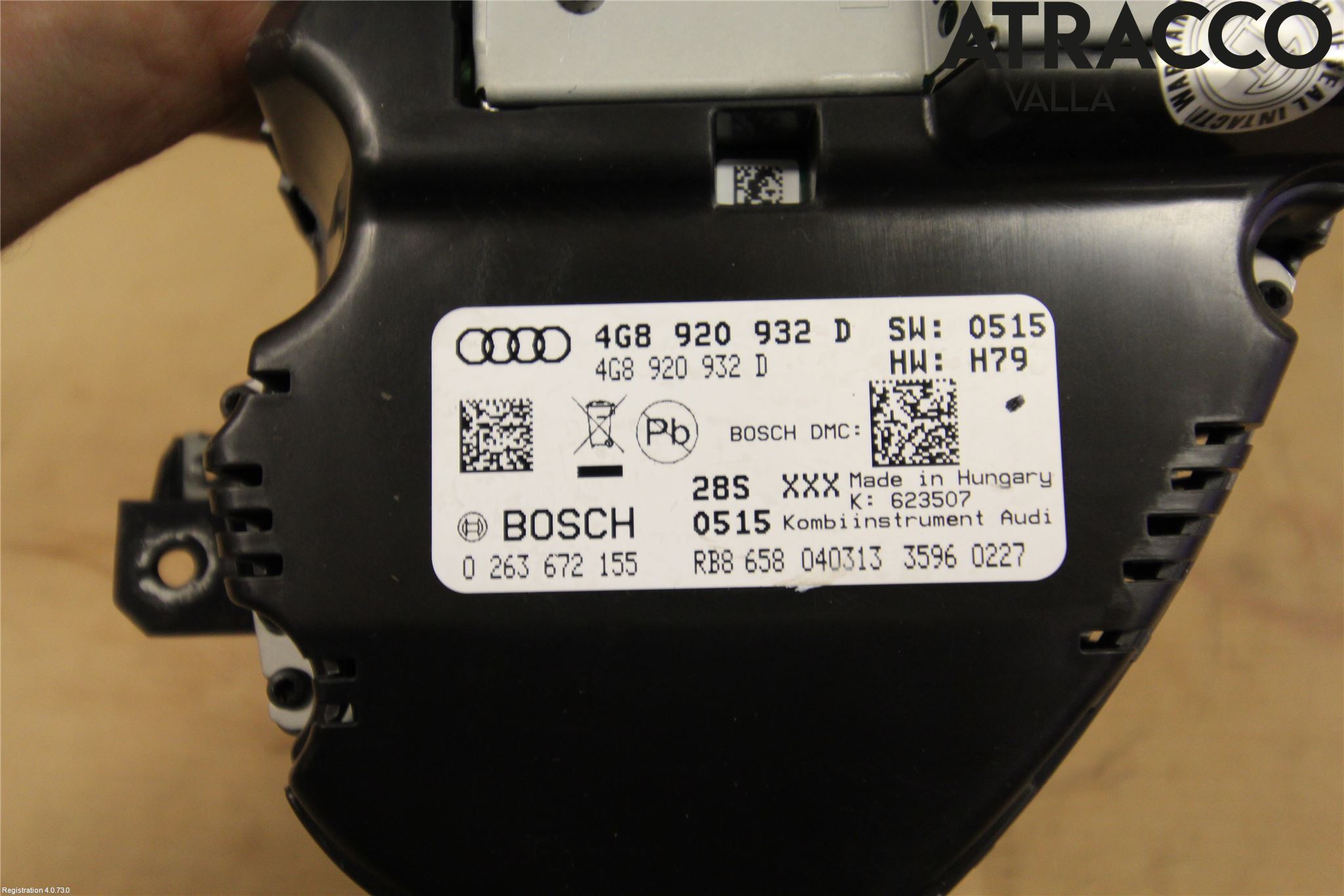 Audi A6/S6 4G 11-18 Instr Kombinert