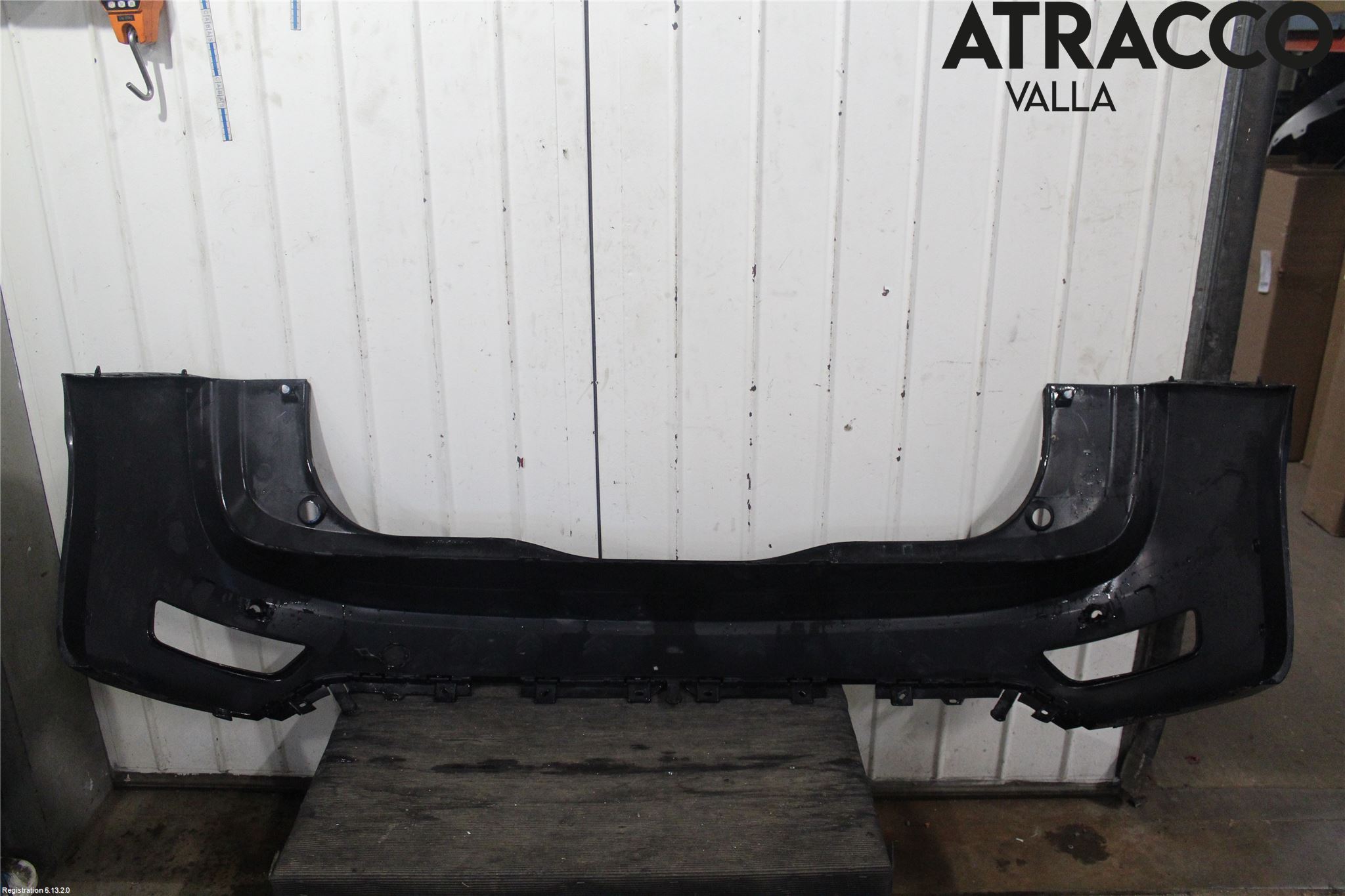 Citroen C4 GRAND PICASSO 14-18 Støtfanger Bak Overtrekk