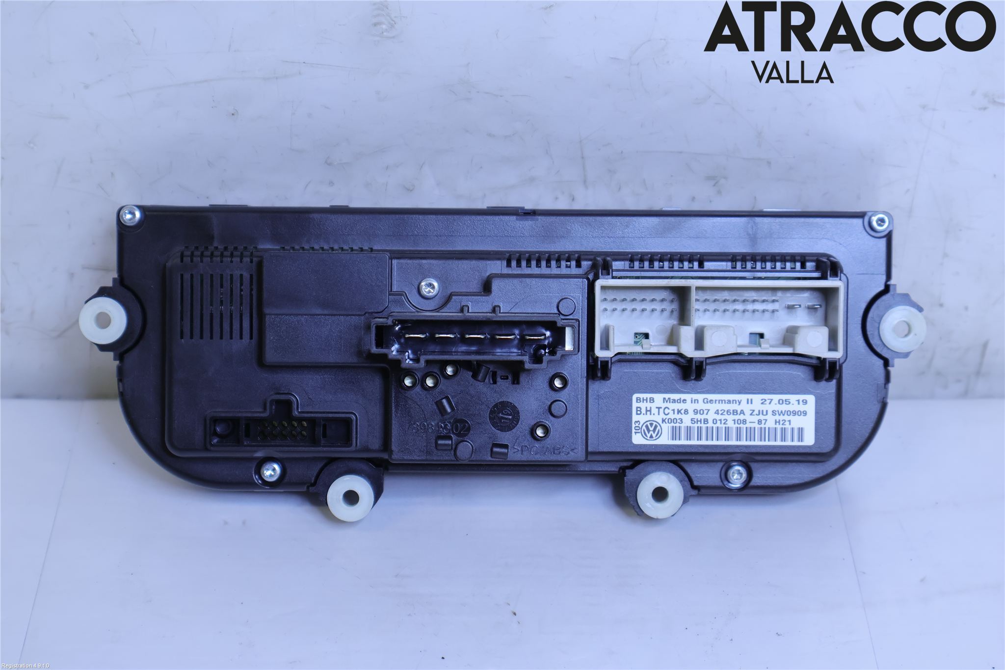Volkswagen VW CADDY 16-20 Varme Ac Betjening-Display