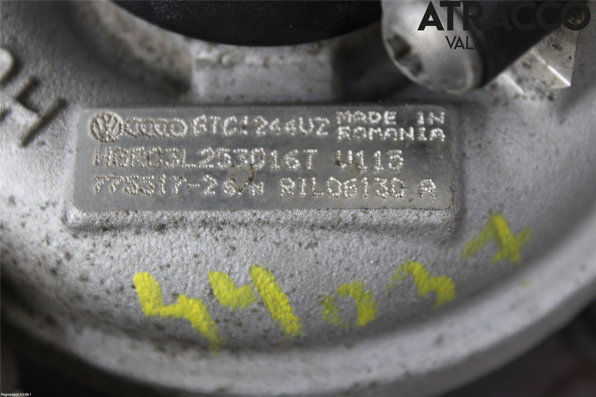 Volkswagen VW CADDY 11-15 Turboaggregat