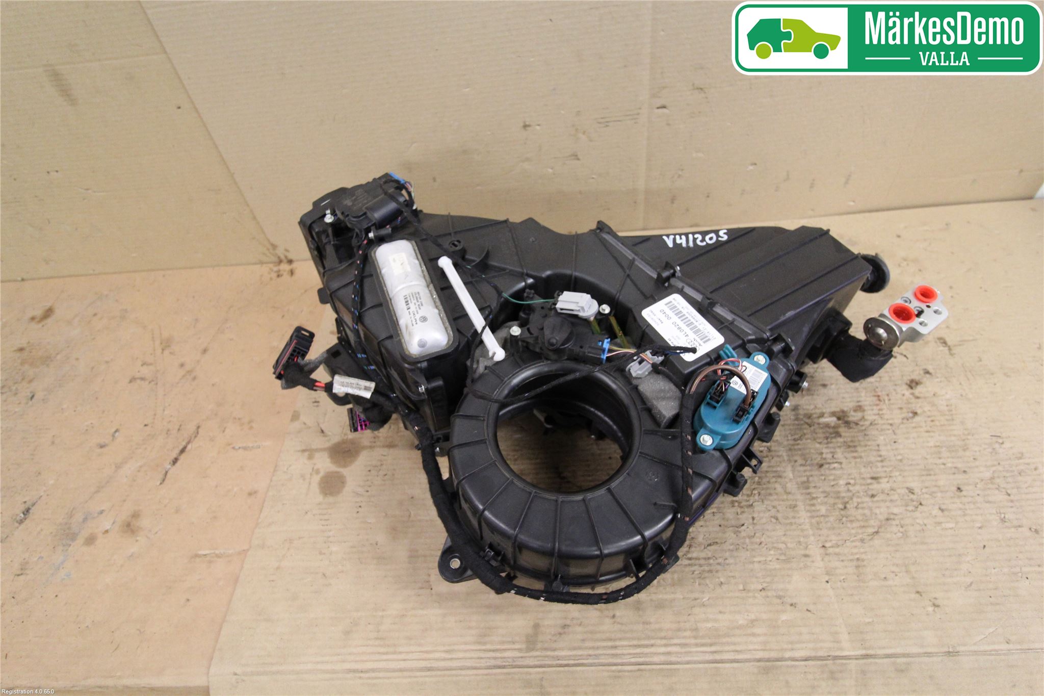 Audi Q7/SQ7 Varmeapparat Register Uten Ac