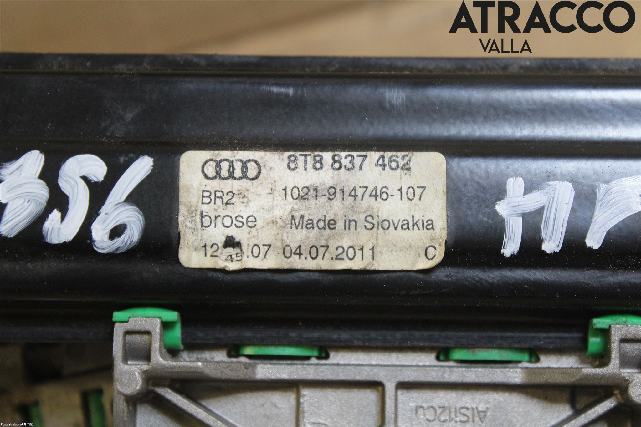 Audi A5 07-16 Vindusheis