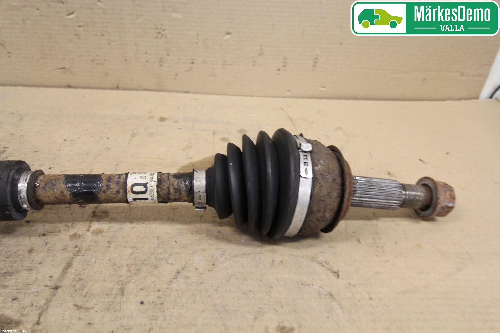 Nissan QASHQAI 14-17 Drivaksel Foran Kompl Venstre