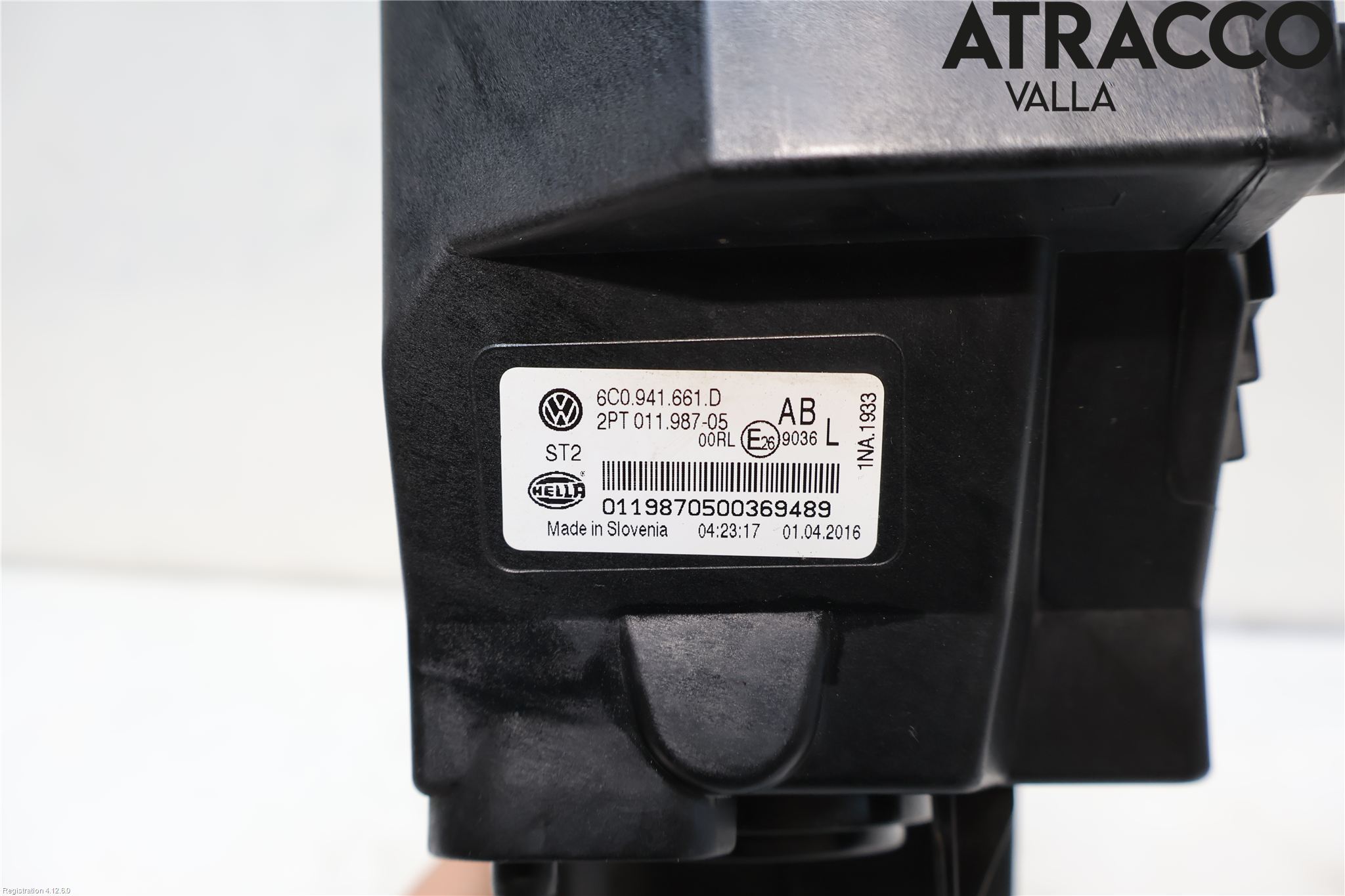 Volkswagen VW POLO 10-17 Frontlykt-Kurve-Tåkelys