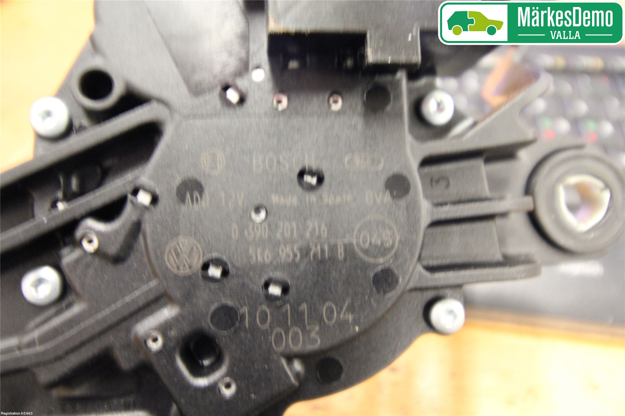 Volkswagen VW POLO 10-17 Viskermotor Bakluke