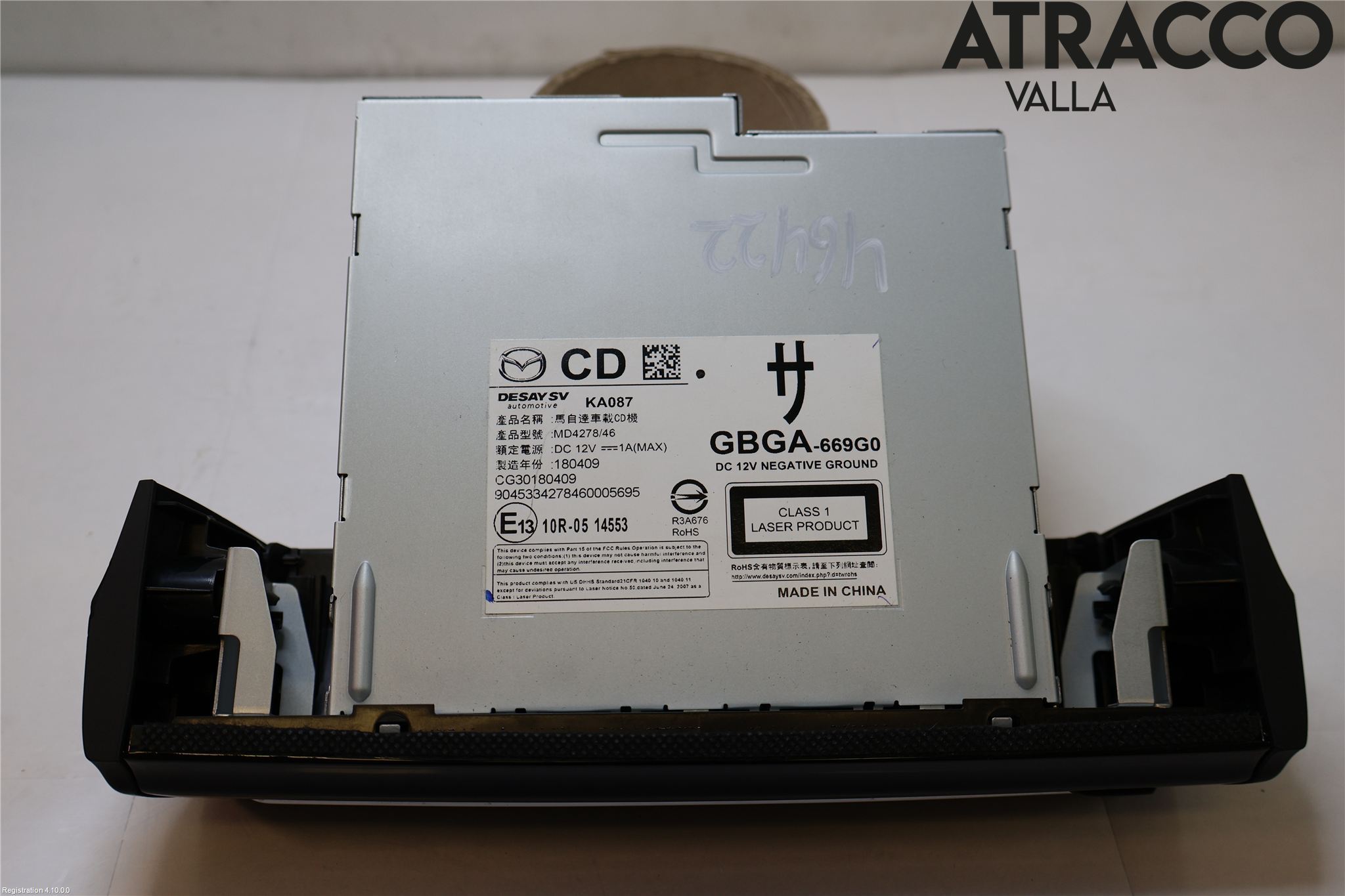 Mazda 6 13- Stereo Radio Med Cd