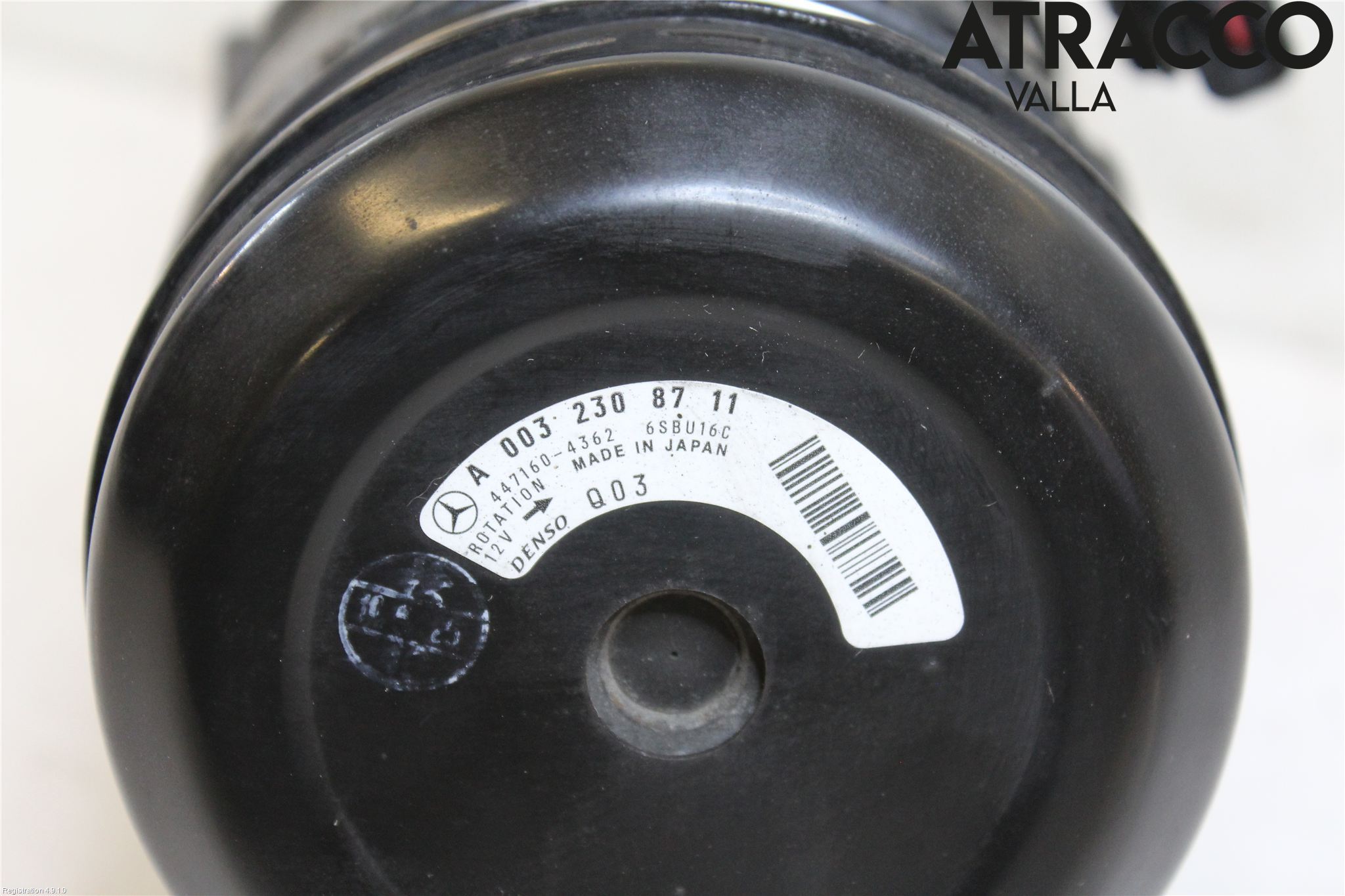 Mercedes-Benz MB C-KLASS (W204) 07-15 Varme Ac Kompressor