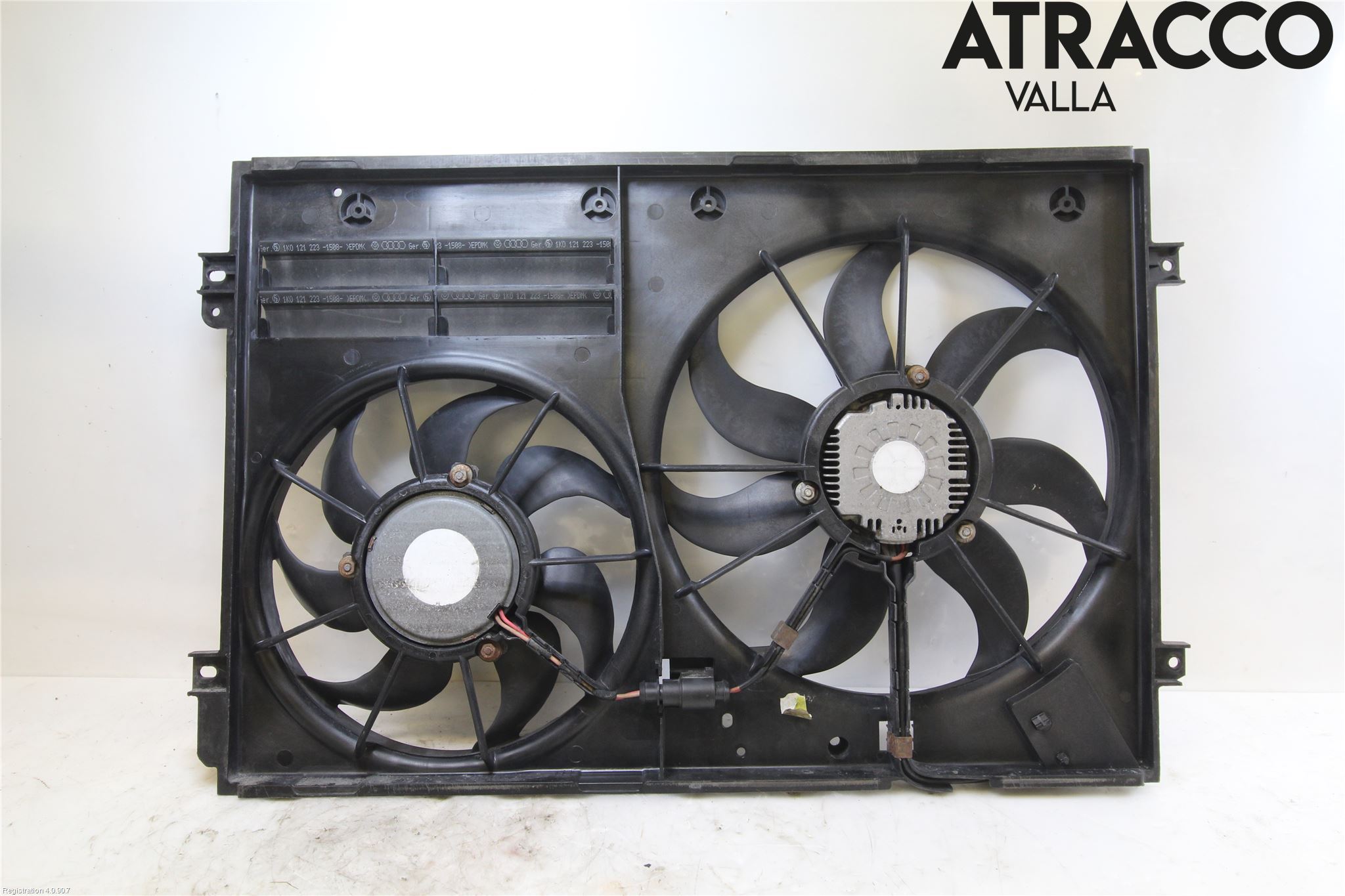 Audi A3/S3 05-13 Kjølevifte-Radiator Hus-Kåpe
