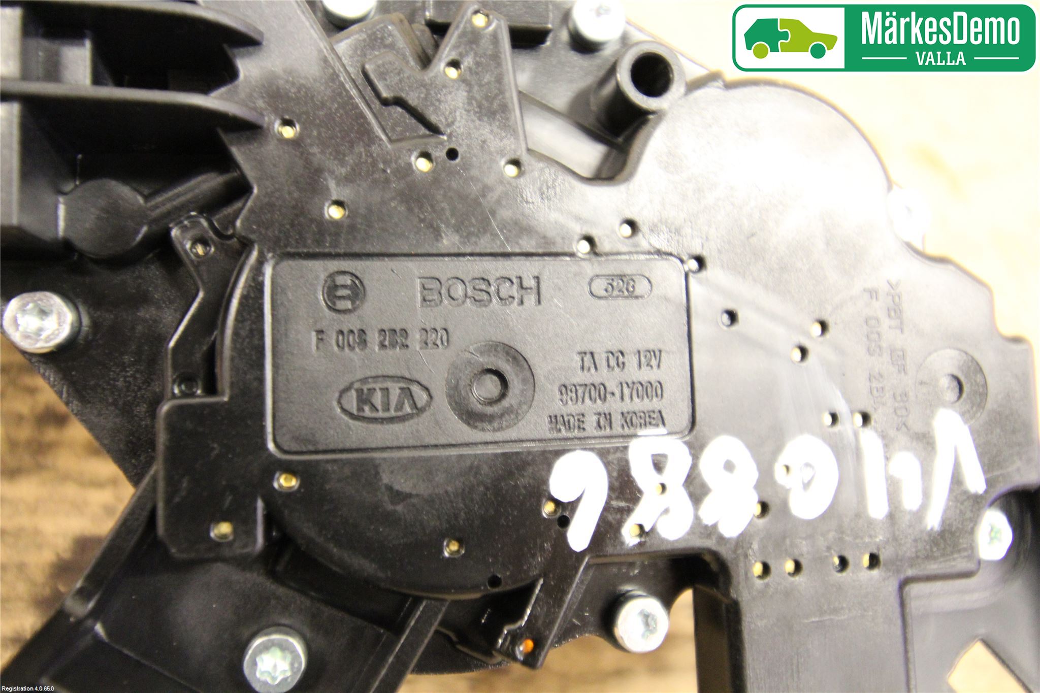 Kia PICANTO 12-17 Viskermotor Bakluke