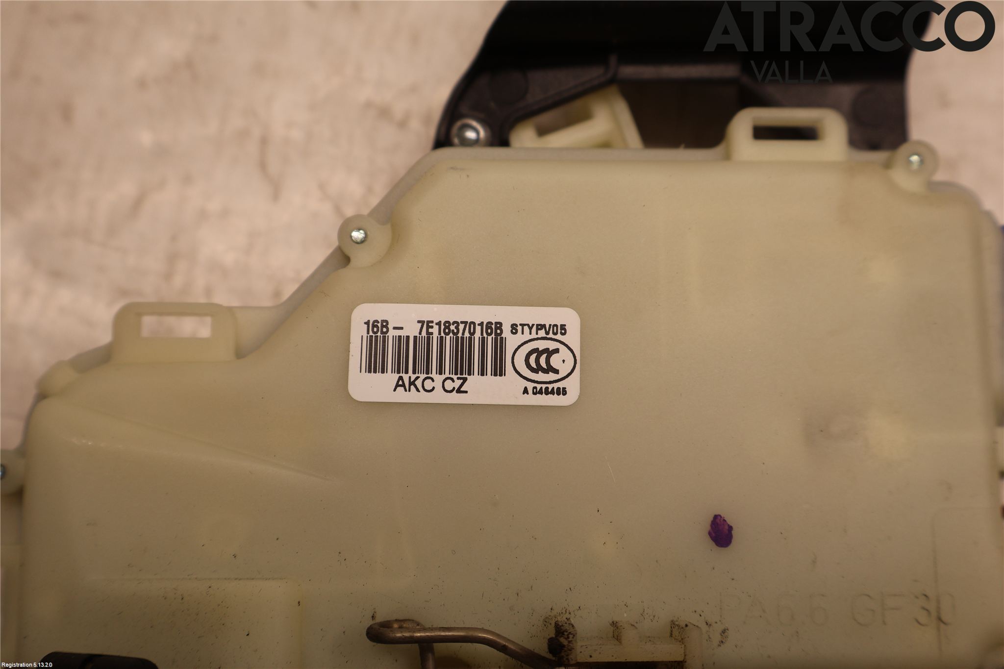 Volkswagen VW TRANSP/CARAVELLE (T6) 16-22 Dørlås - Låsekasse