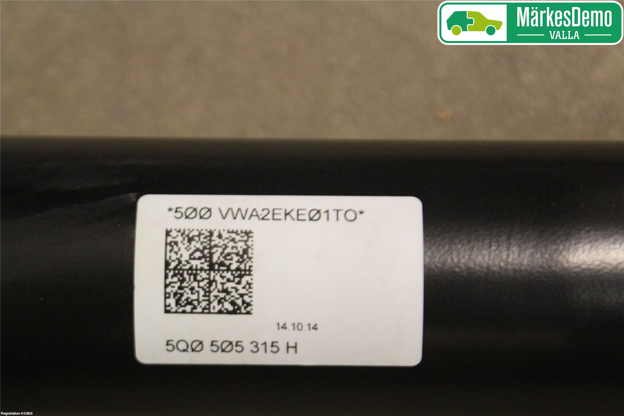 Volkswagen VW GOLF / E-GOLF VII 13-20 Bakaksel Feste Travers-Ramme