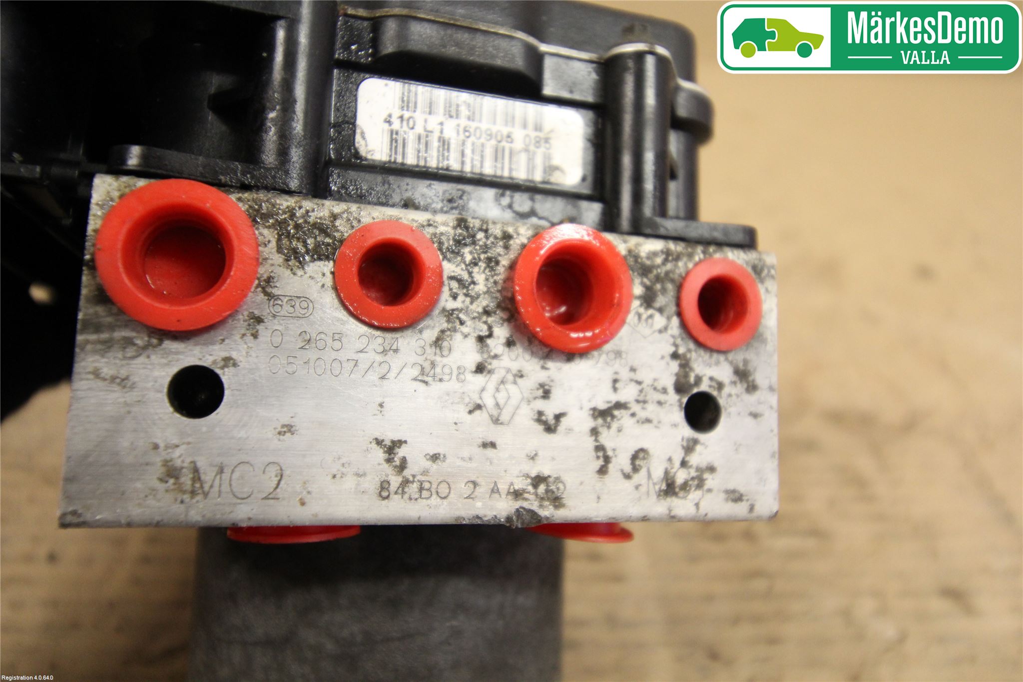 Renault MÉGANE II  03-05 Abs Hydraulikkaggregat