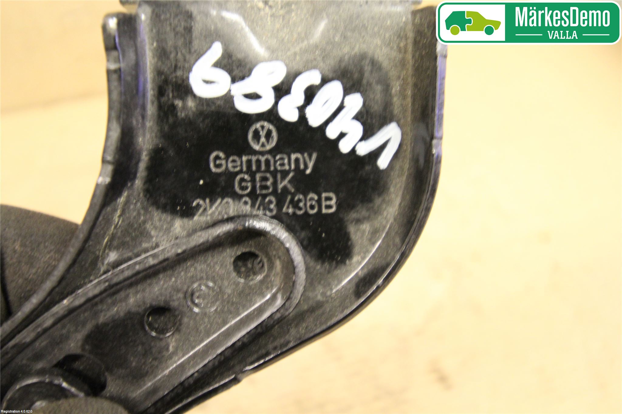 Volkswagen VW CADDY 16-20 Dør Glideskinne Skyvedør Høyre