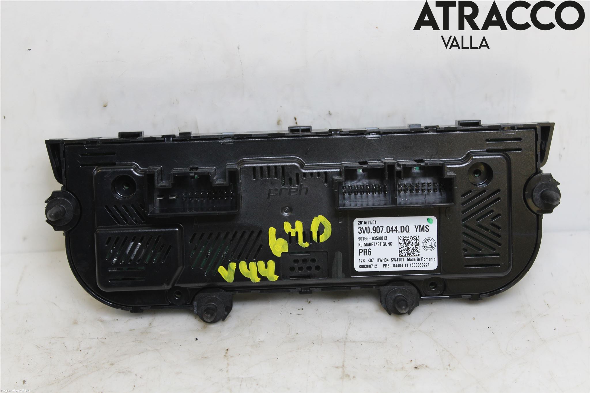 Skoda SUPERB 16-24 Varme Ac Betjening-Display