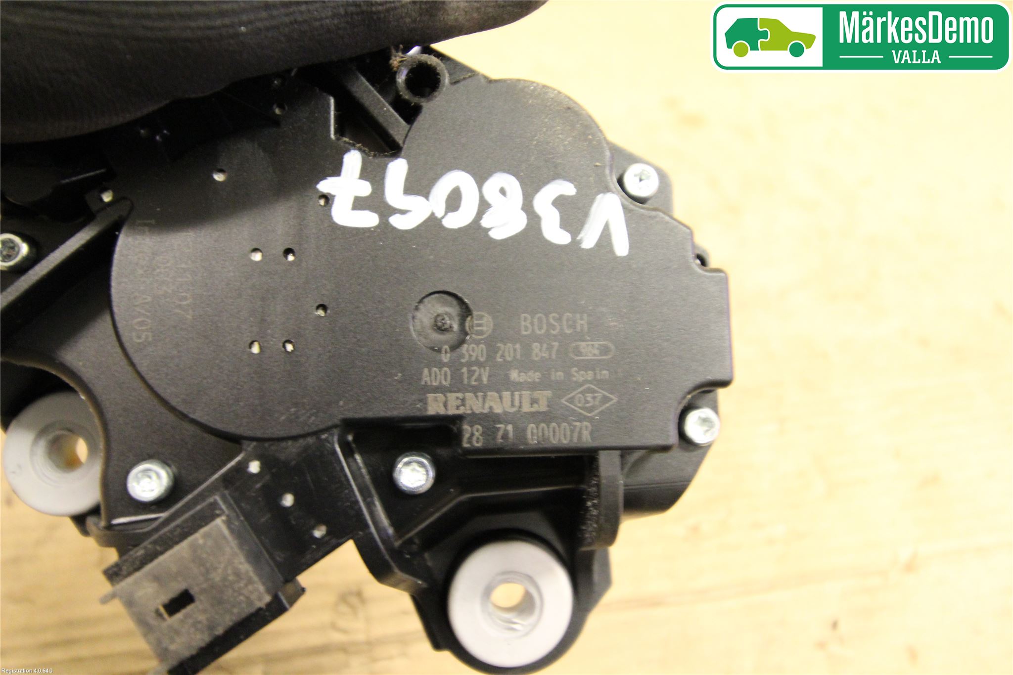 Renault MEGANE III 09-15 Viskermotor Bakluke